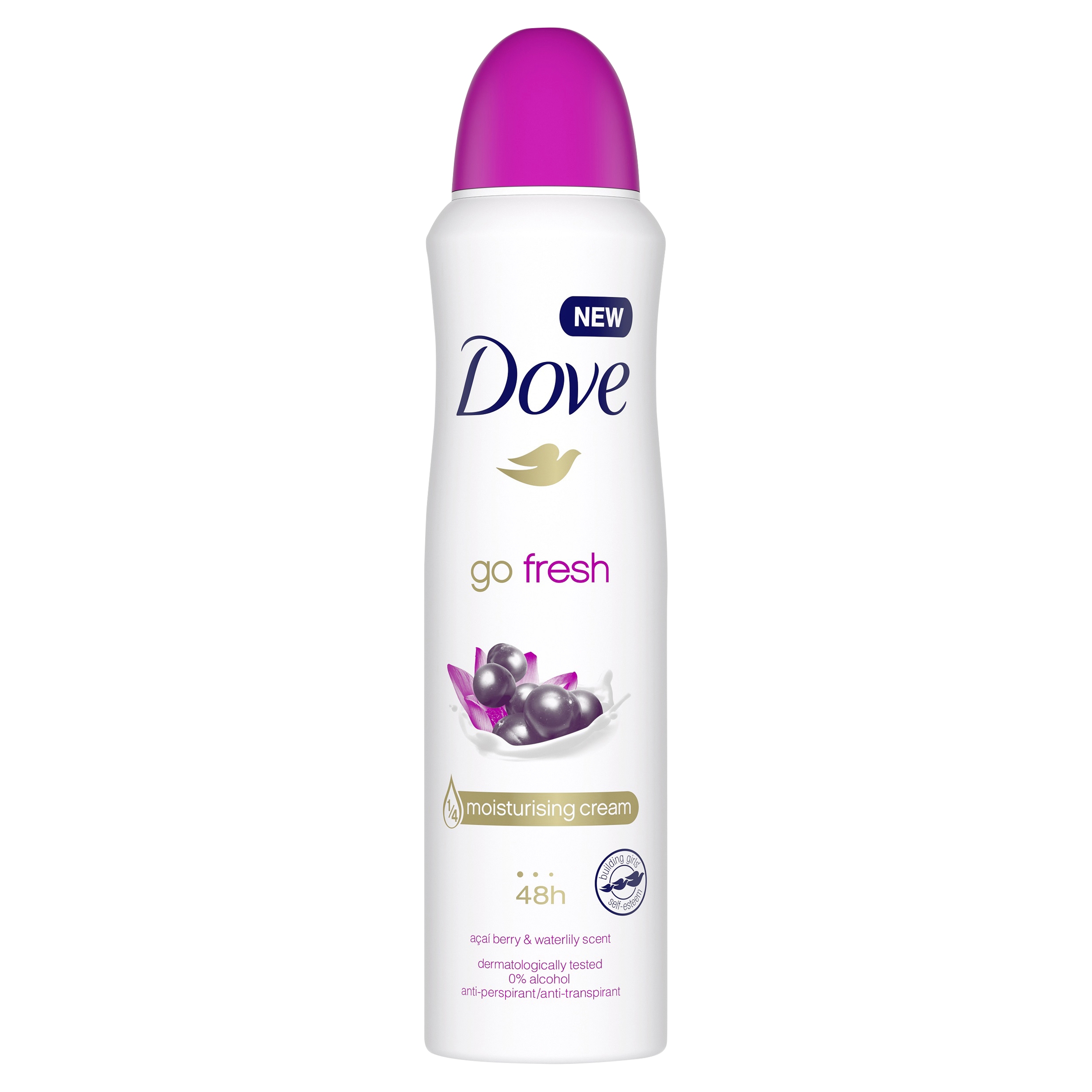

Dove Dezodorant Acai Berry & Waterlily 150 ml