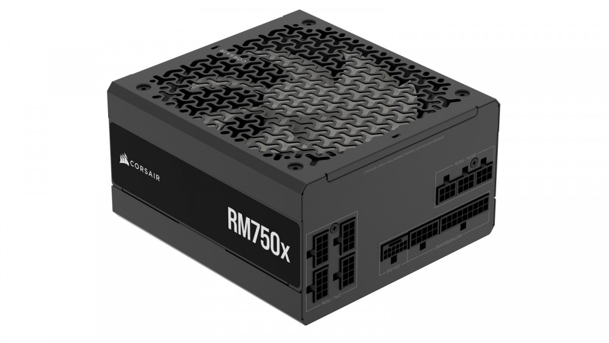 CORSAIR RM750x, 750 Watt, ATX 3.1, Cybenetics Gold Certified, Fully Modular — 7