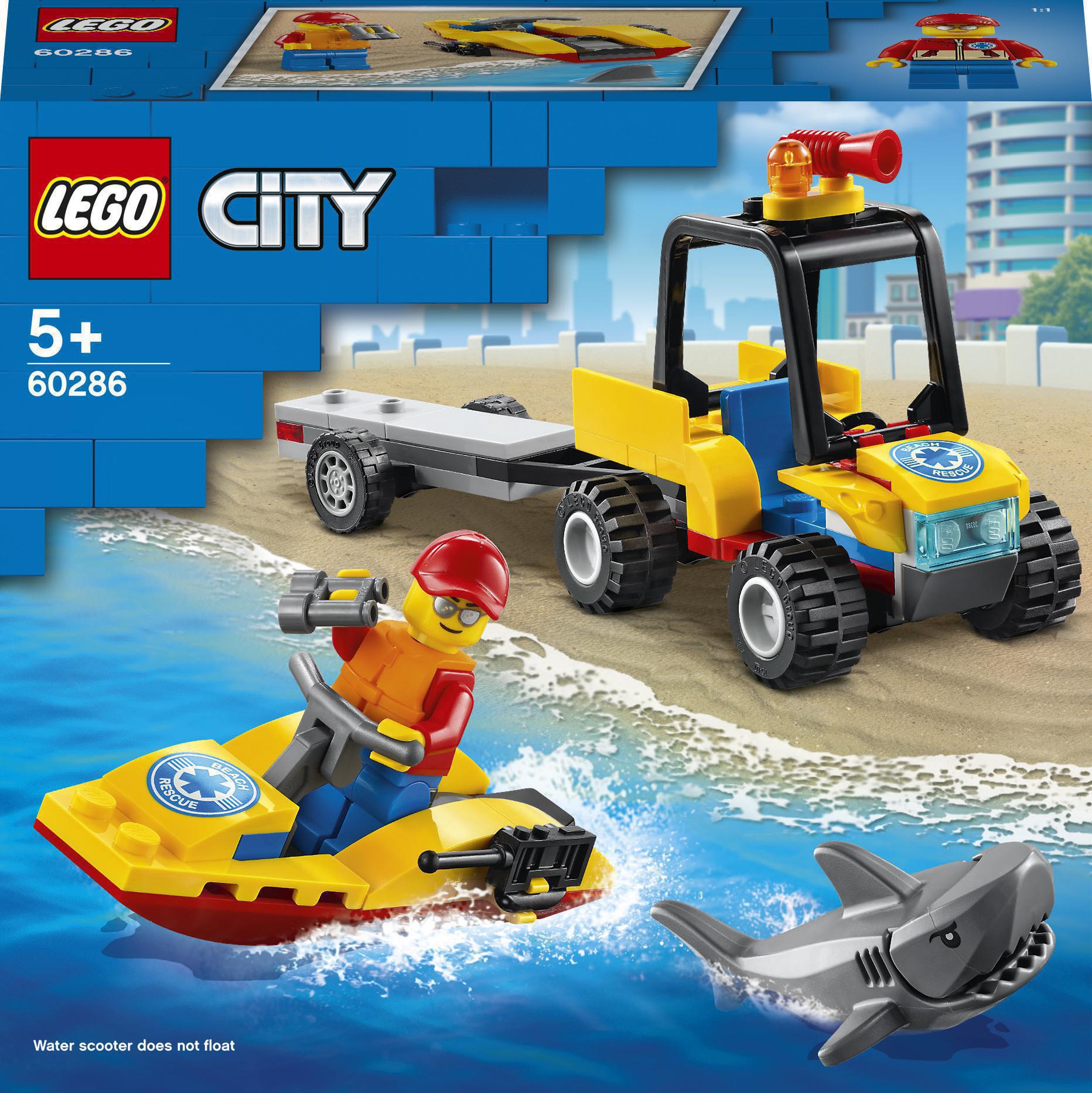 Lego 60286 City Plážová záchranná čtyřkolka