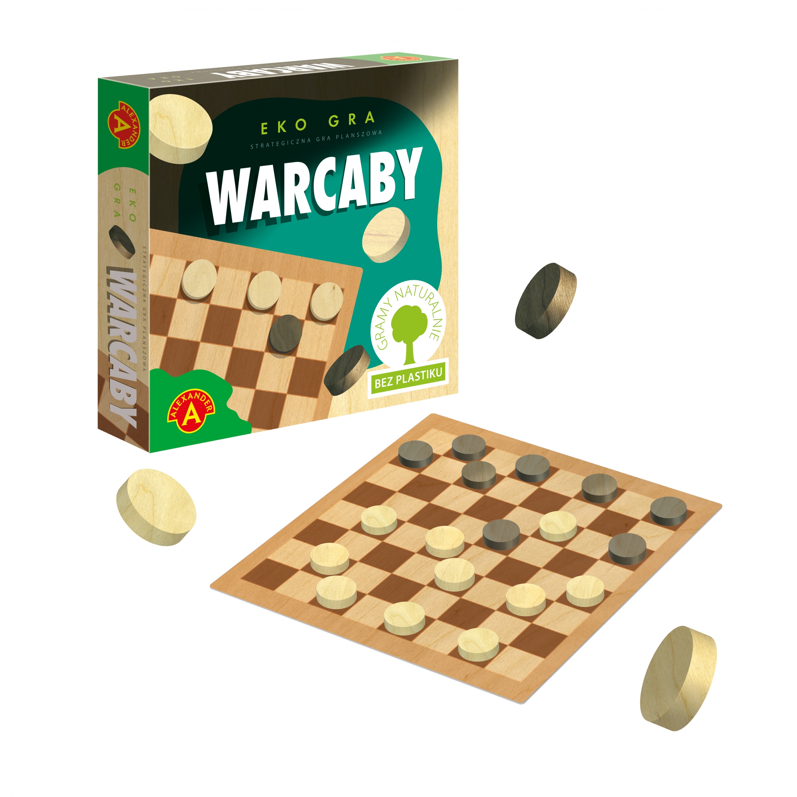 Alexander Eko Gra Warcaby 2380 EAN (GTIN) 5906018023800