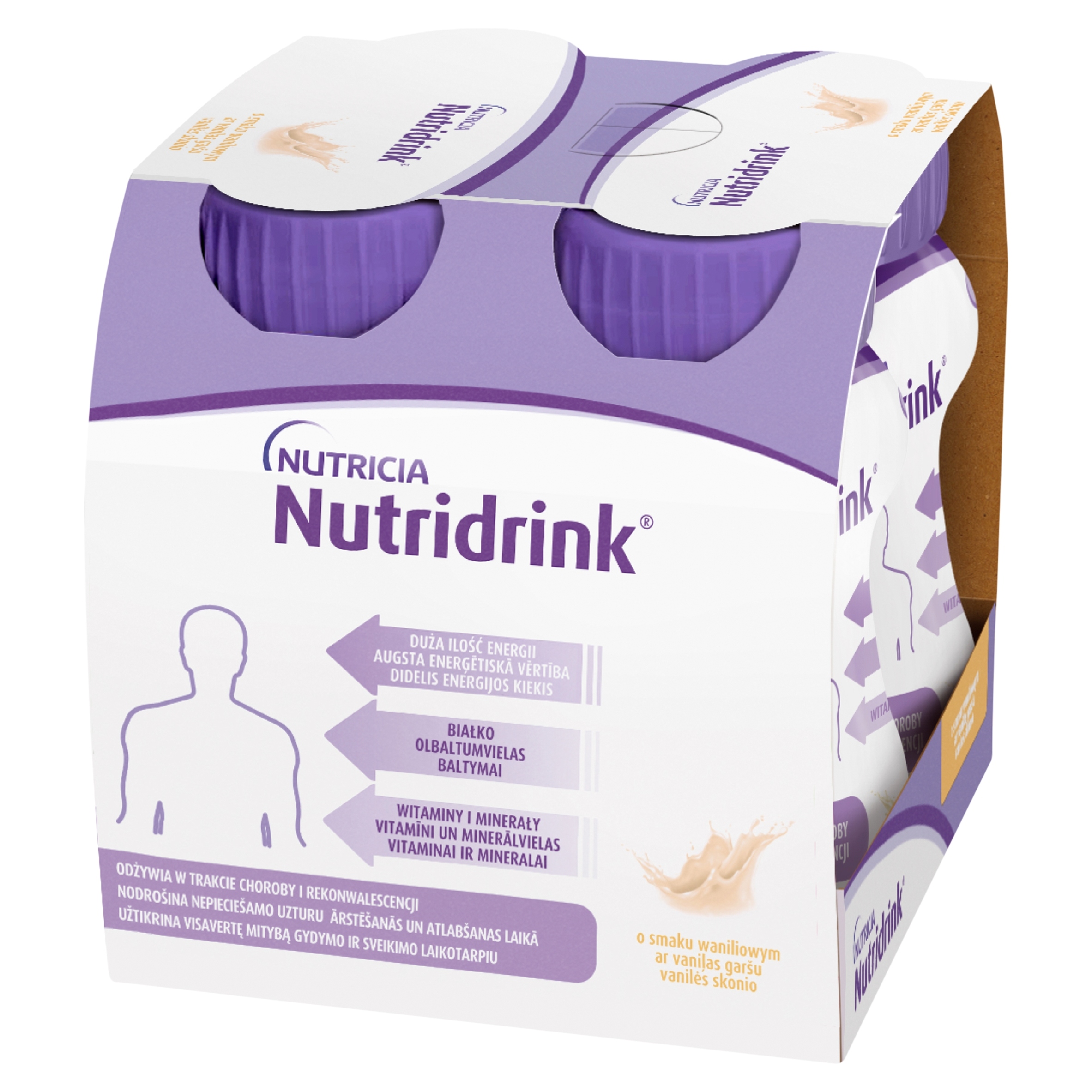 Nutridrink o smaku waniliowym 12 x 125 ml