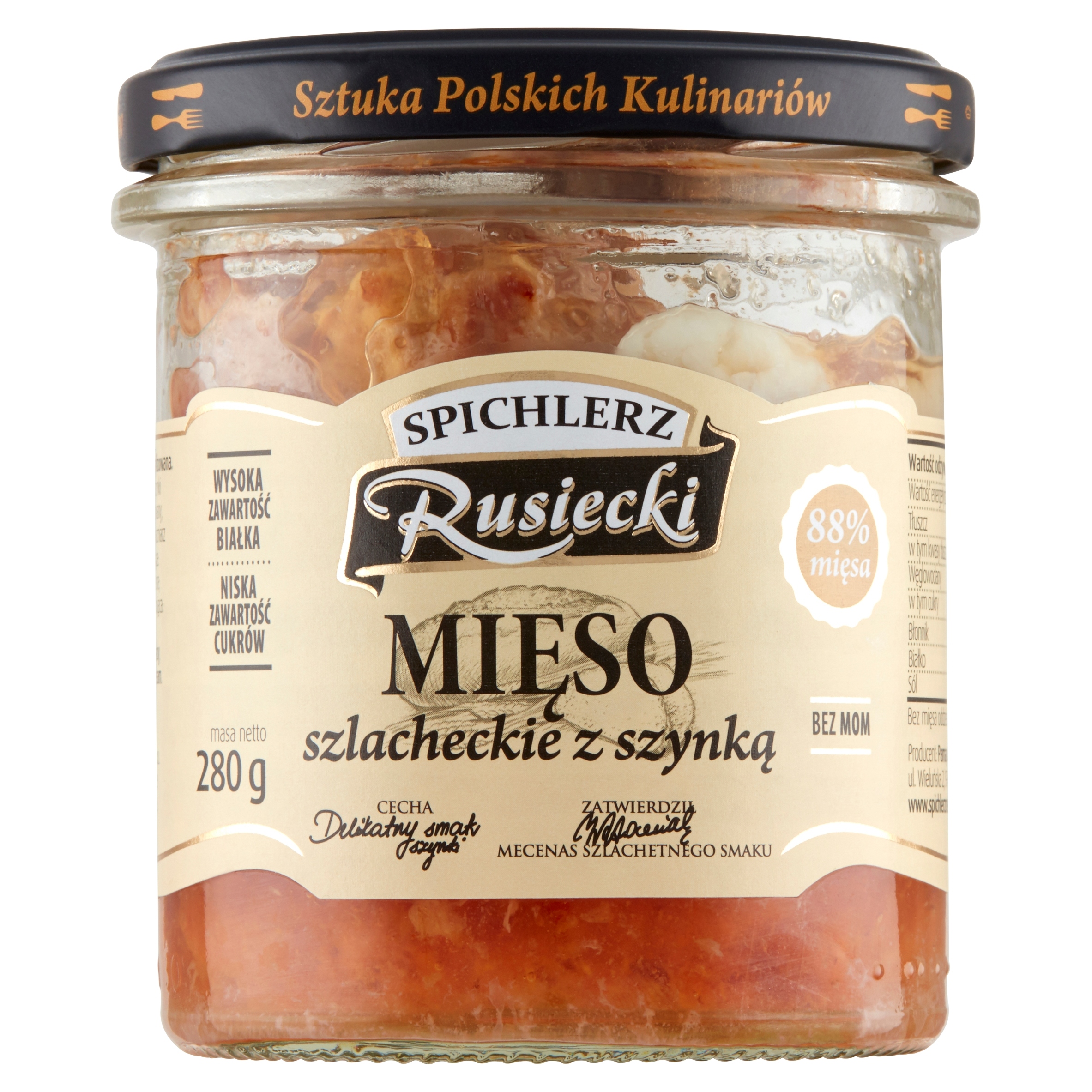 Levně 4x Spichlerz Rusiecki Šlechtické maso se šunkou 280 g
