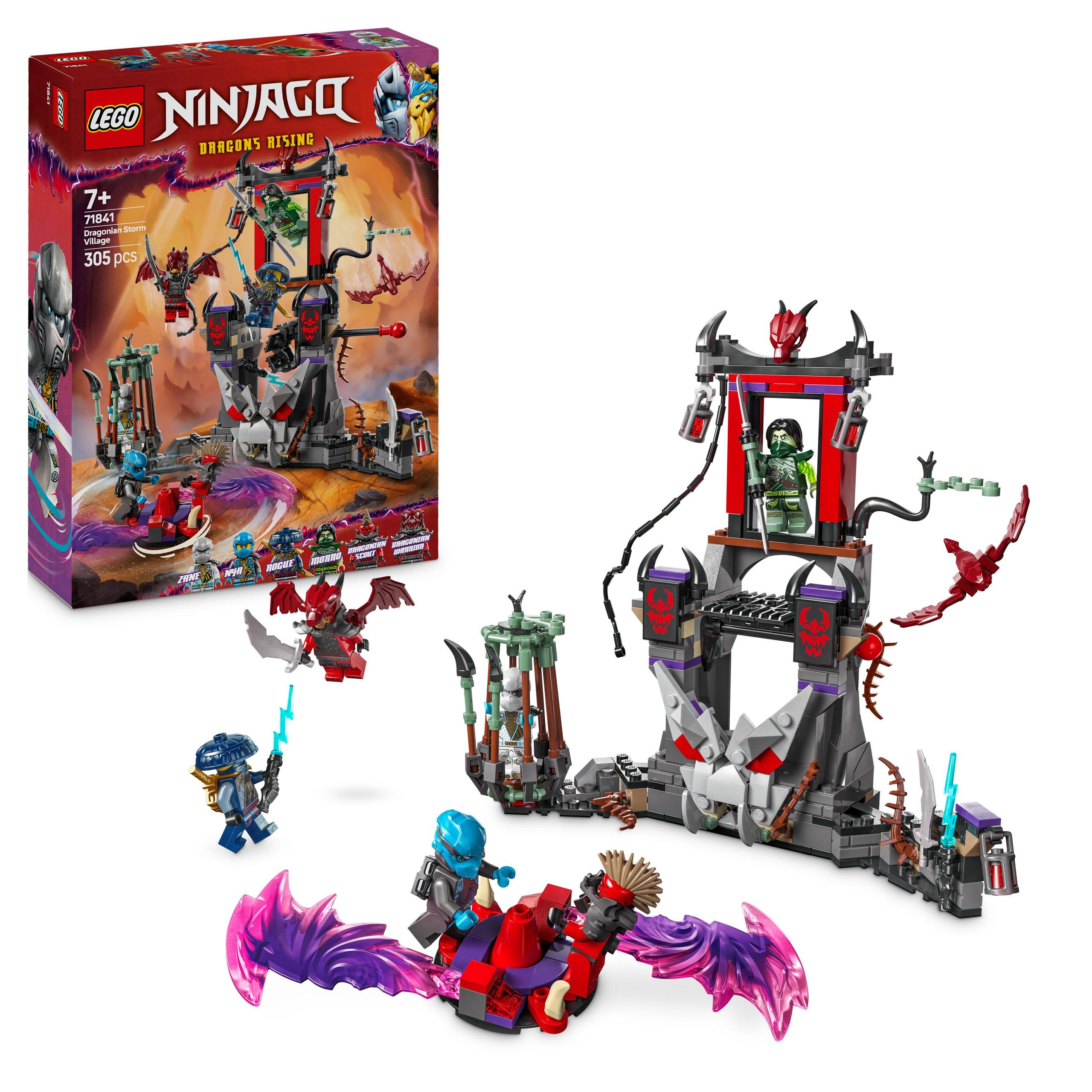 Lego Ninjago Bouřková vesnice Dragonů 71841