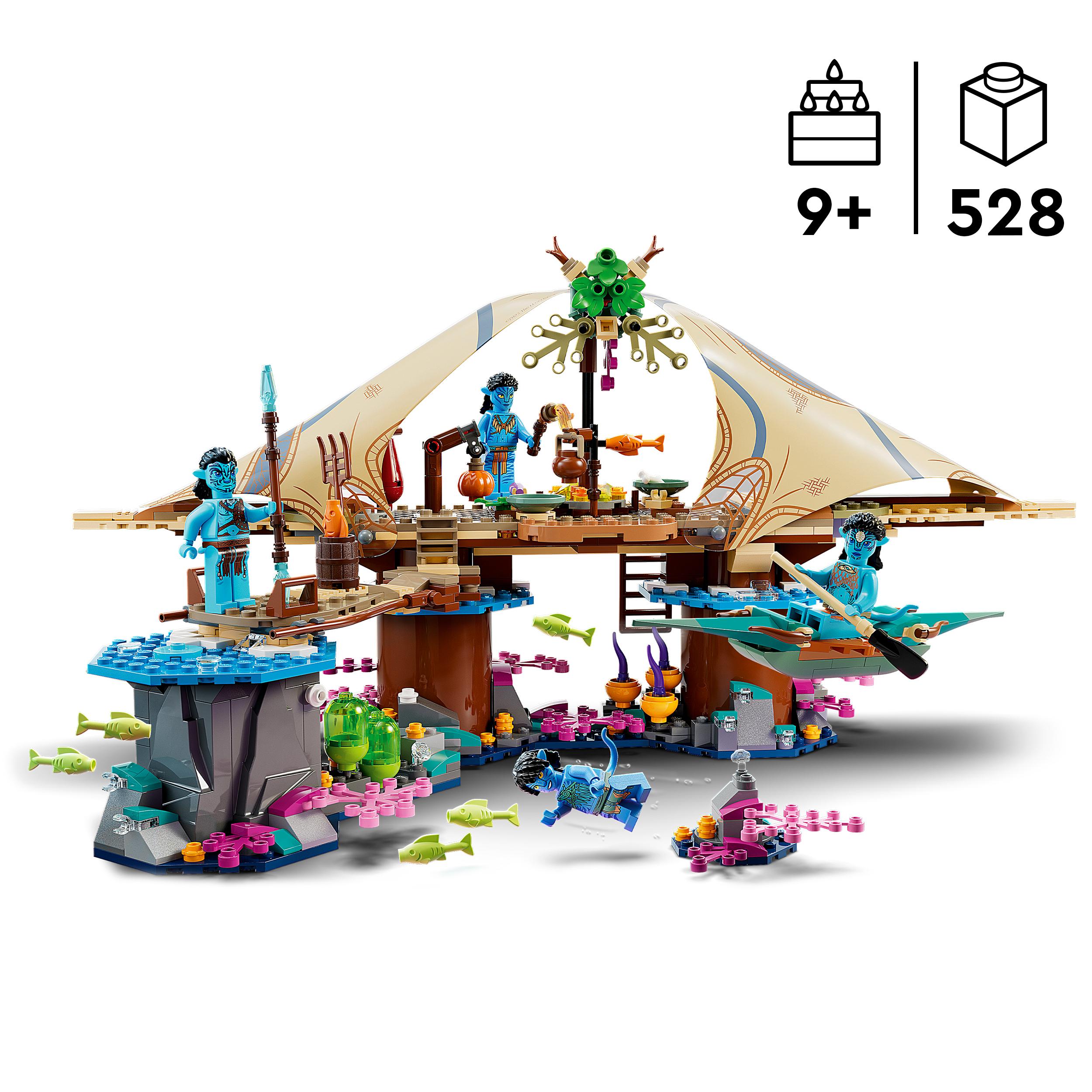LEGO Avatar 75578 Dom na rafie klanu Metkayina Marka LEGO