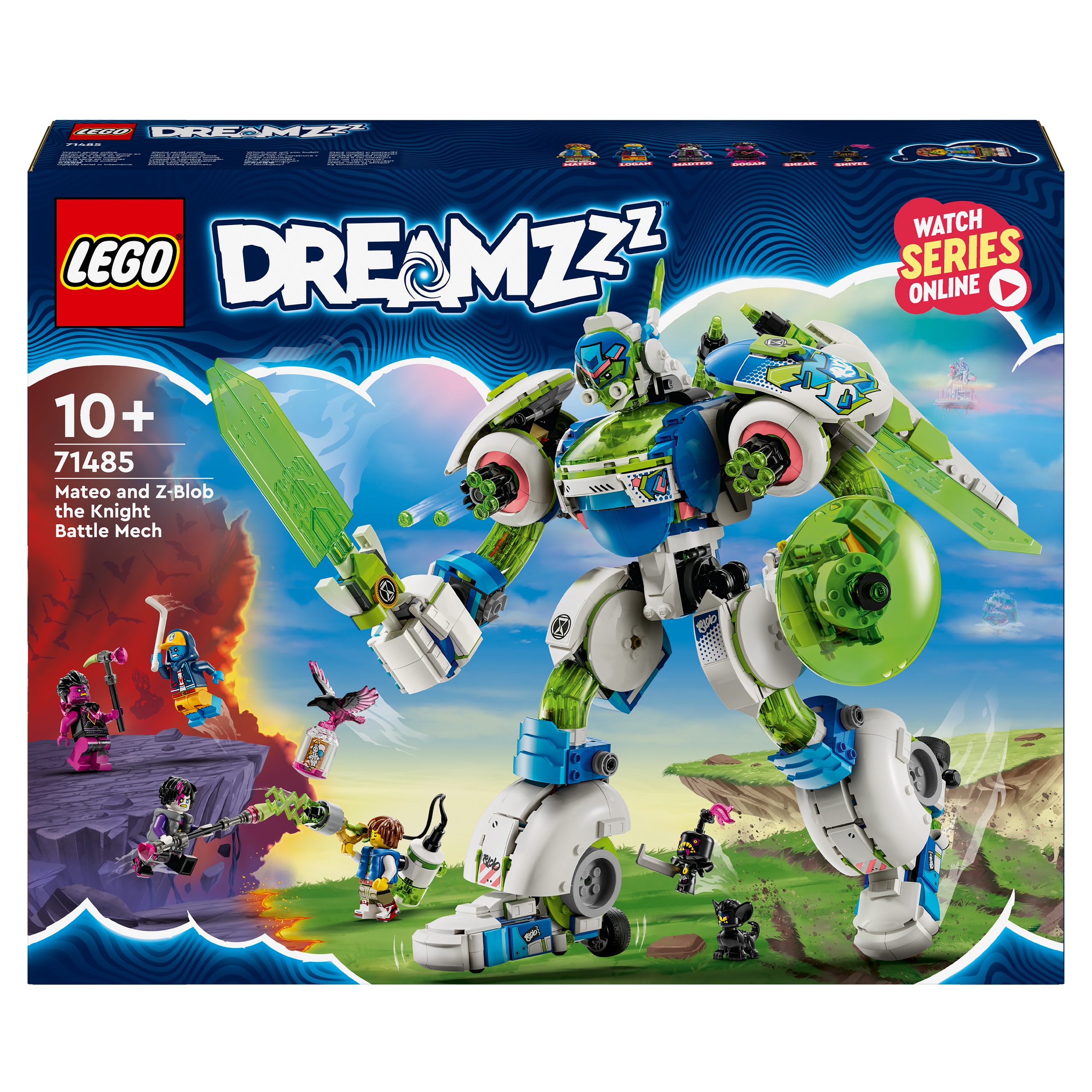 Lego DREAMZzz 71485 Mech-rytíř Mateo a Z-Bloba