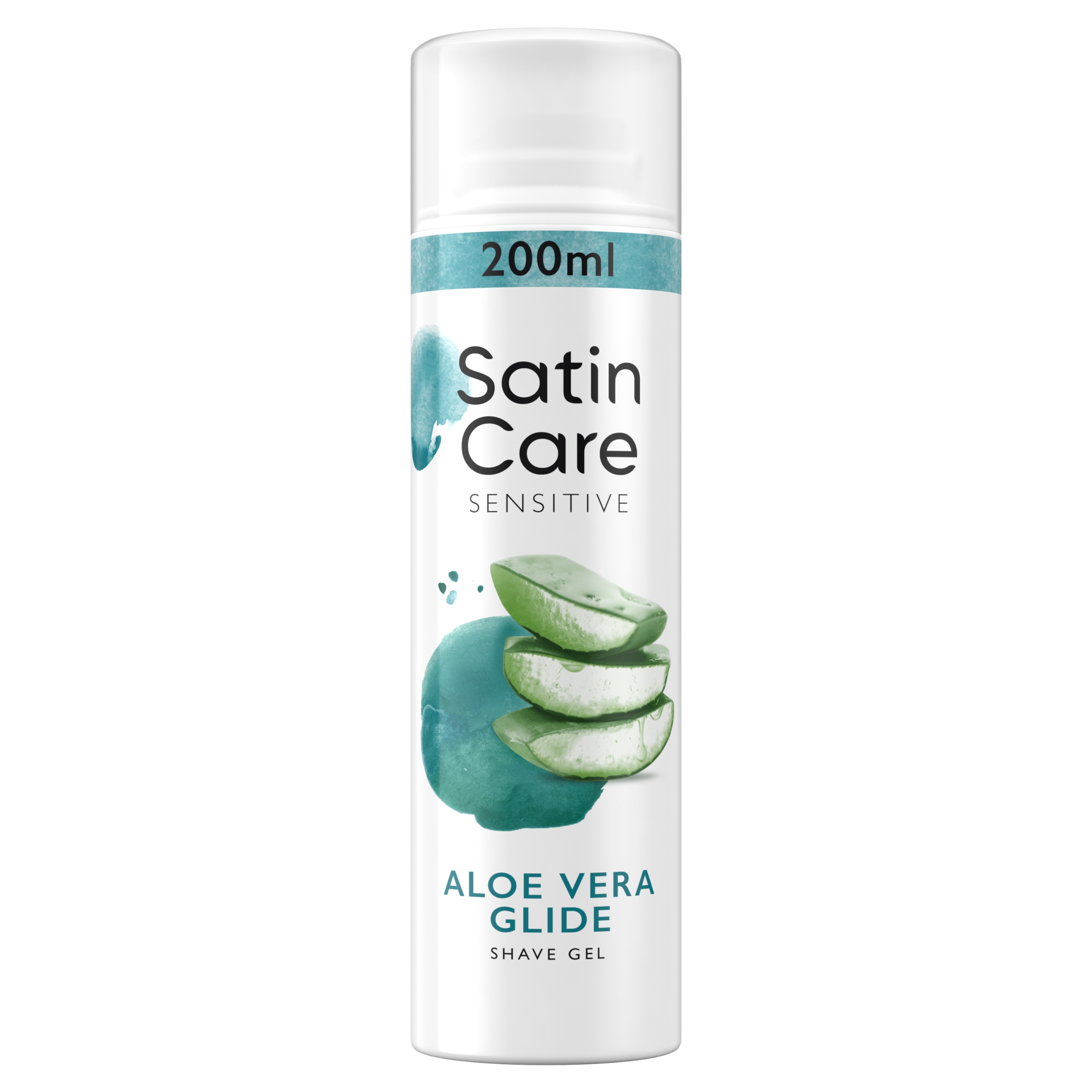 Gillette Venus Satin Care Sensitive Aloe Vera Glide Gel na holení 200 ml