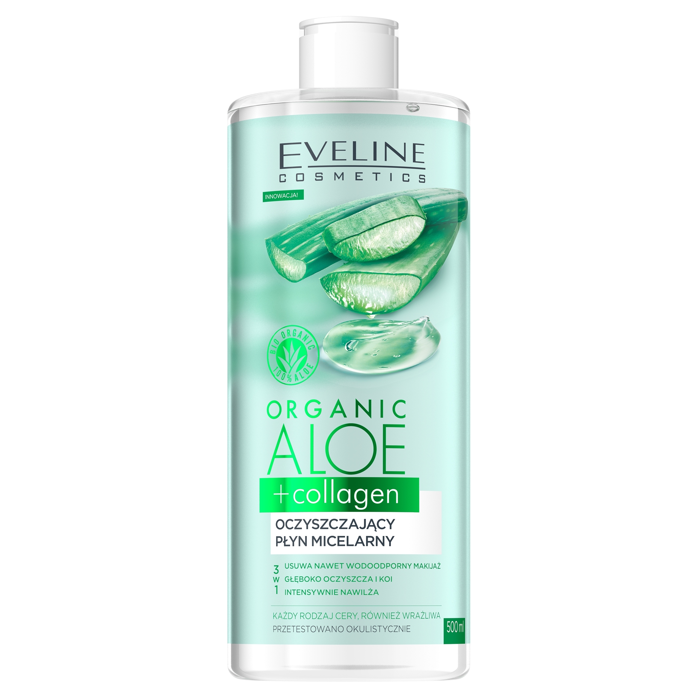 

Eveline Organic Aloe płyn micelarny 500ml