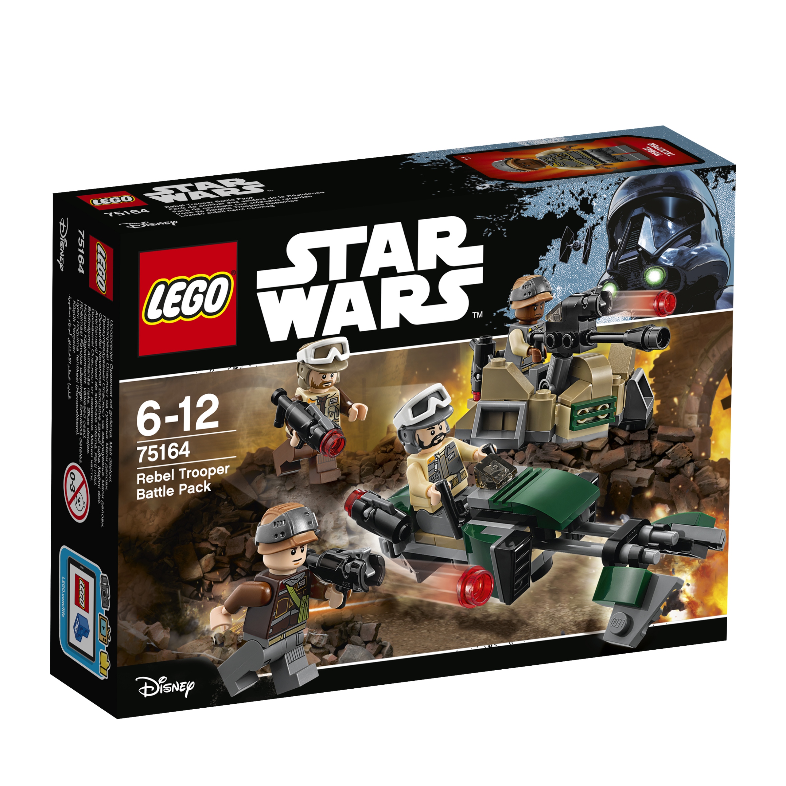 Lego Star Wars 75164 Rebel Trooper Stavebnice Star Wars Originální Nové
