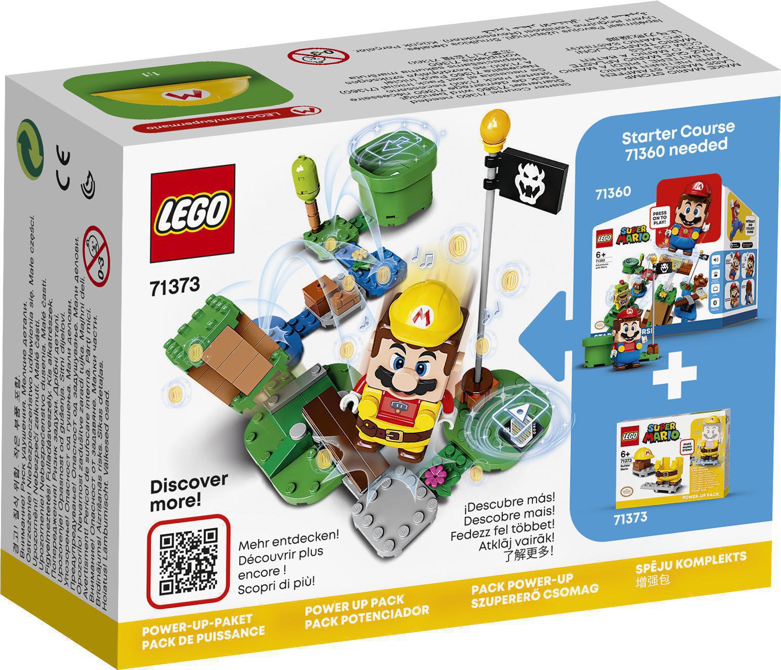 LEGO 71373 Super Mario Mario budowniczy - dodatek Wiek dziecka 6 lat +