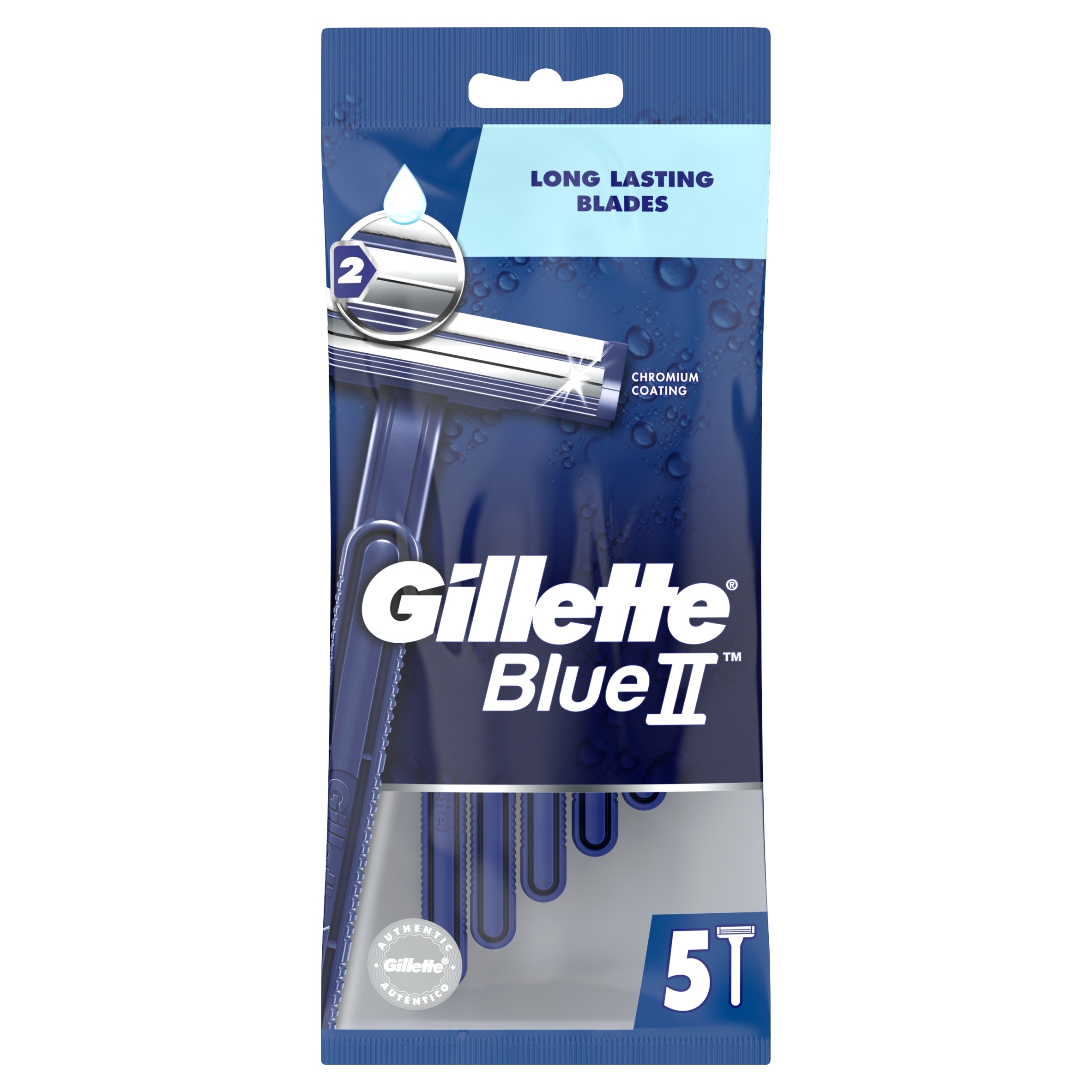

Gillette Blue II Chromium Coating 5SZT Worek