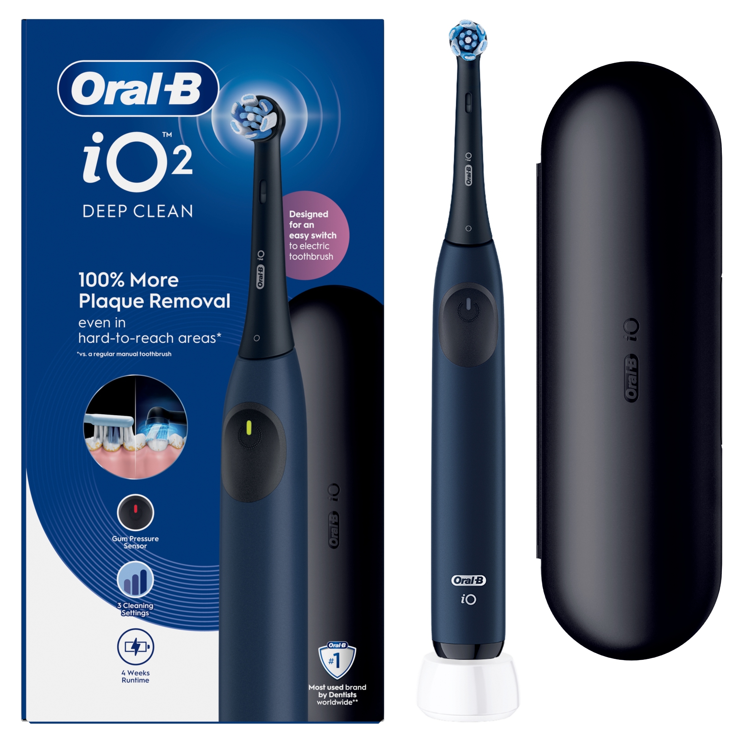 Szczoteczka Magnetyczna Elektryczna Do Zębów Oral-b Io Series 2 Ocean Blue