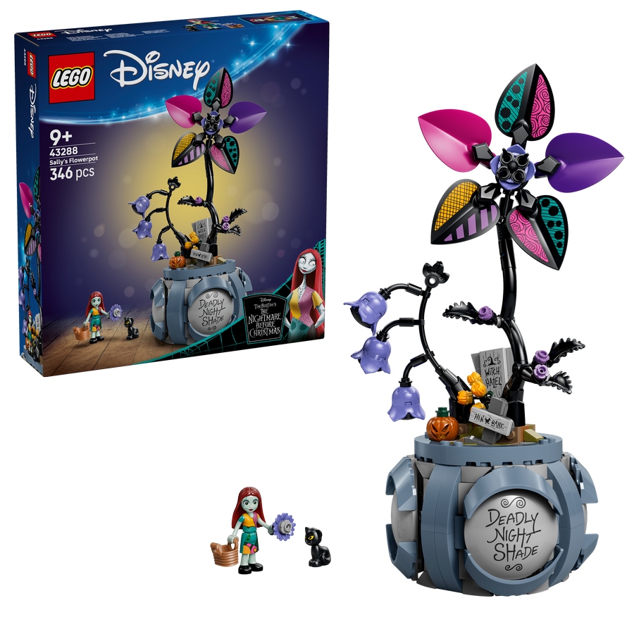 Lego Disney 43288 Květináč Sally Městečko Halloween Figurka
