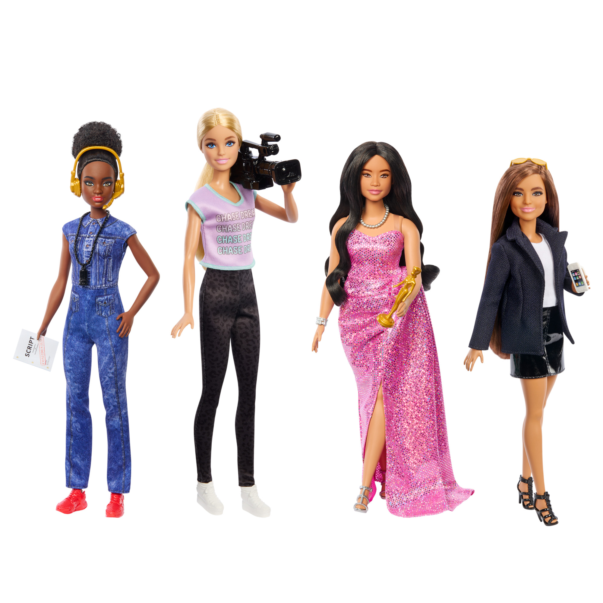 Lalka Barbie Zestaw 4 Lalki Kariera Roku 2024 Kobiety filmu