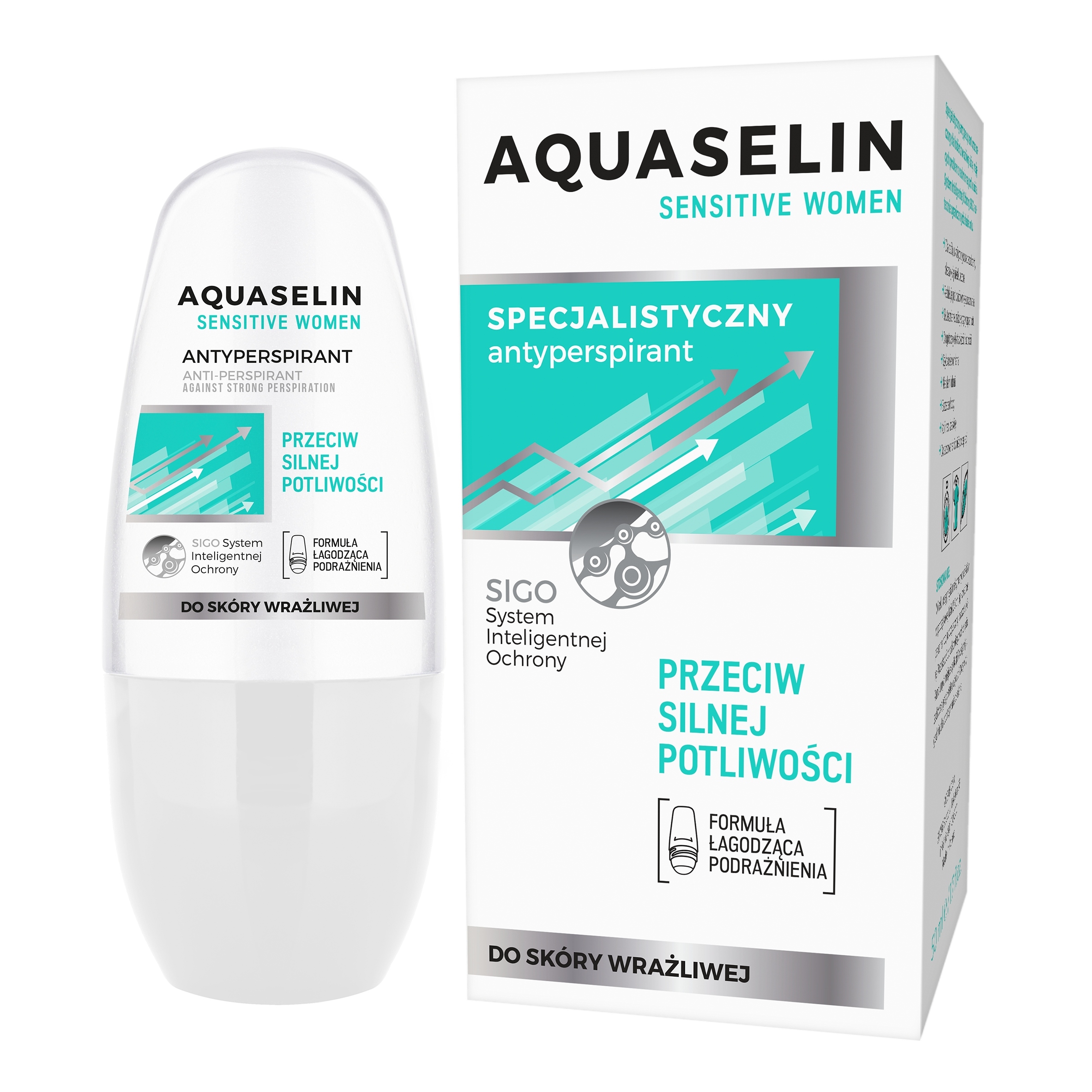 Aquaselin Sensitive Women antyperspirant przeciw silnej potliwości 50ml
