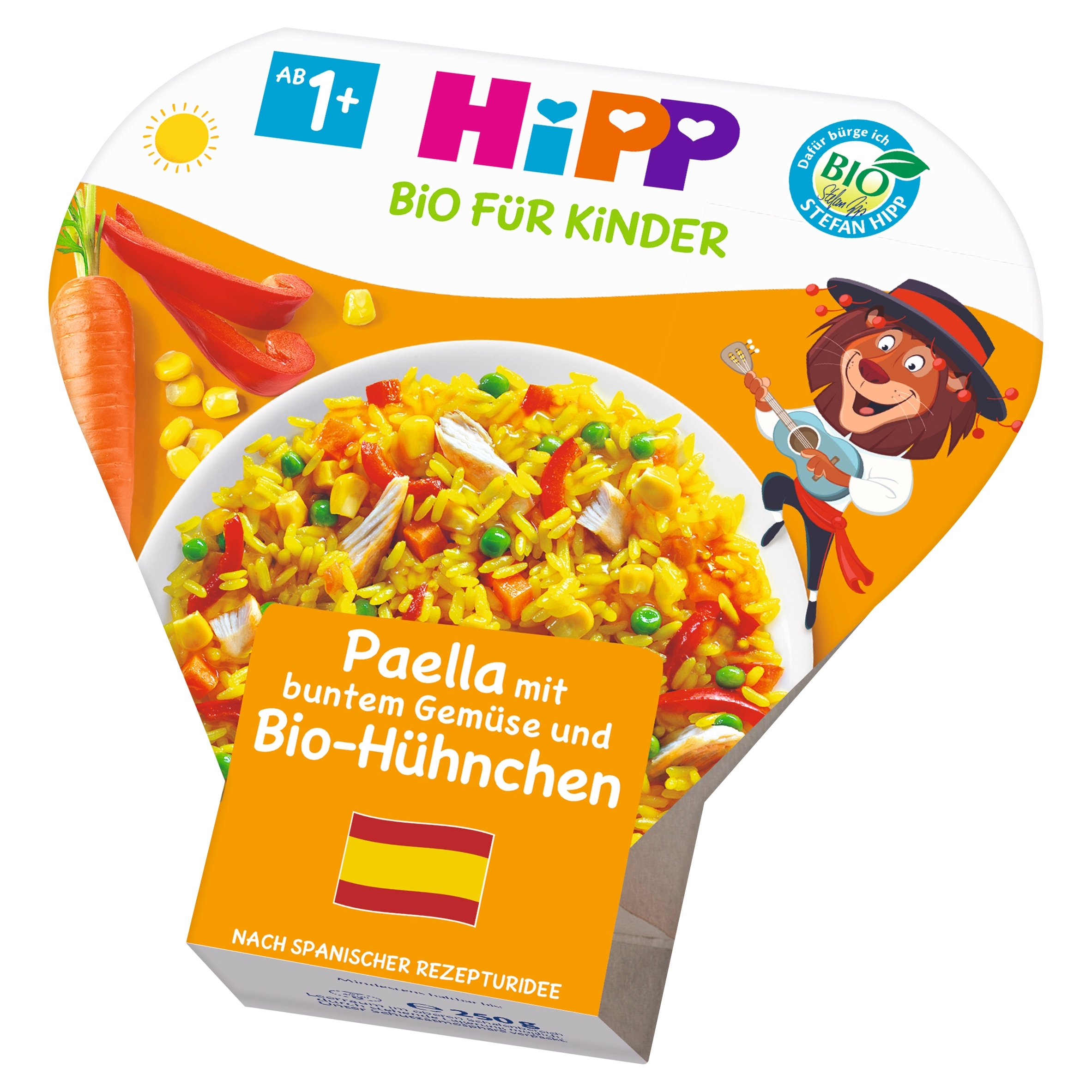 HIPP Paella Warzywna Kurczak BIO 250g