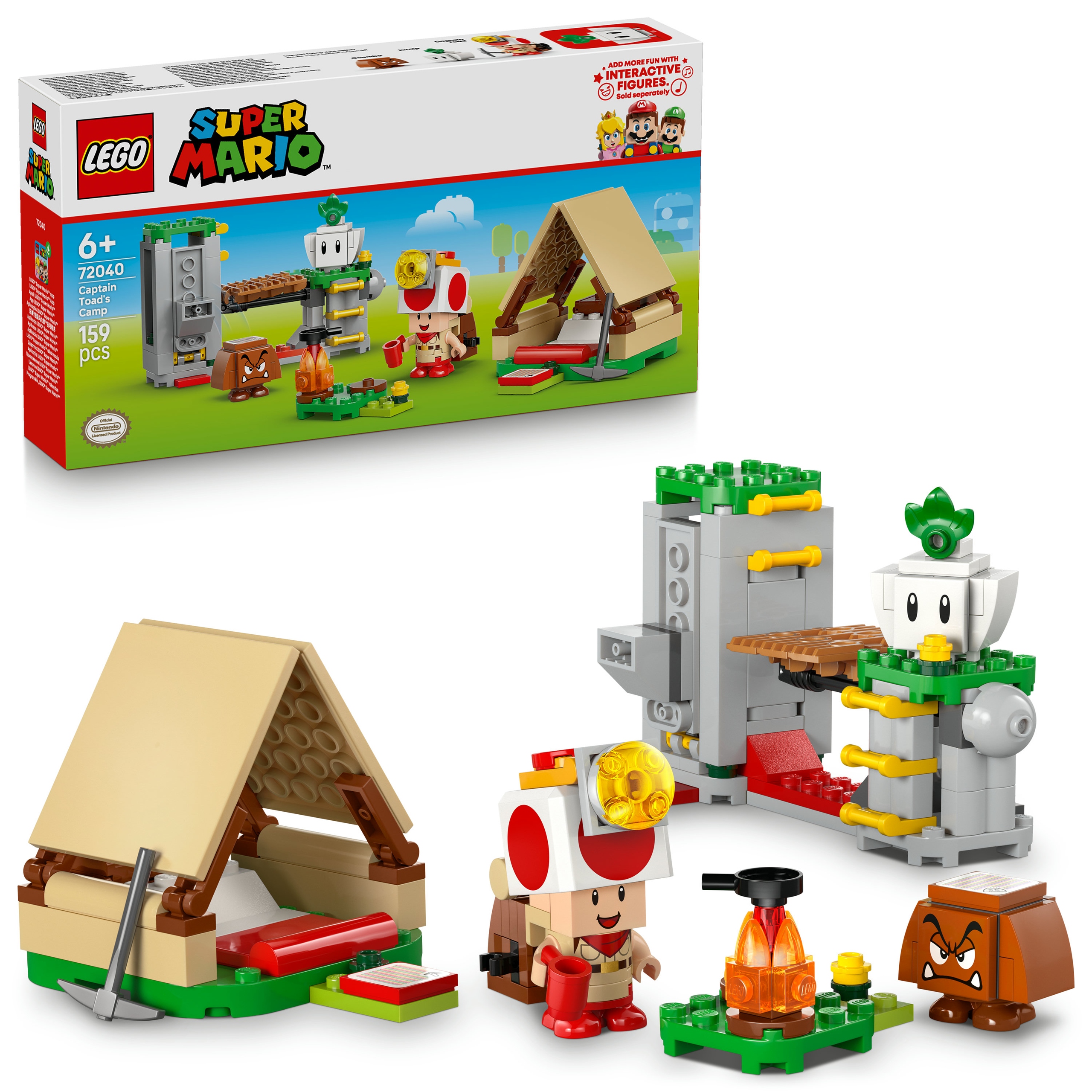 Klocki Lego Mario Kapitan Ropucha 72040 159 elementów 6 lat