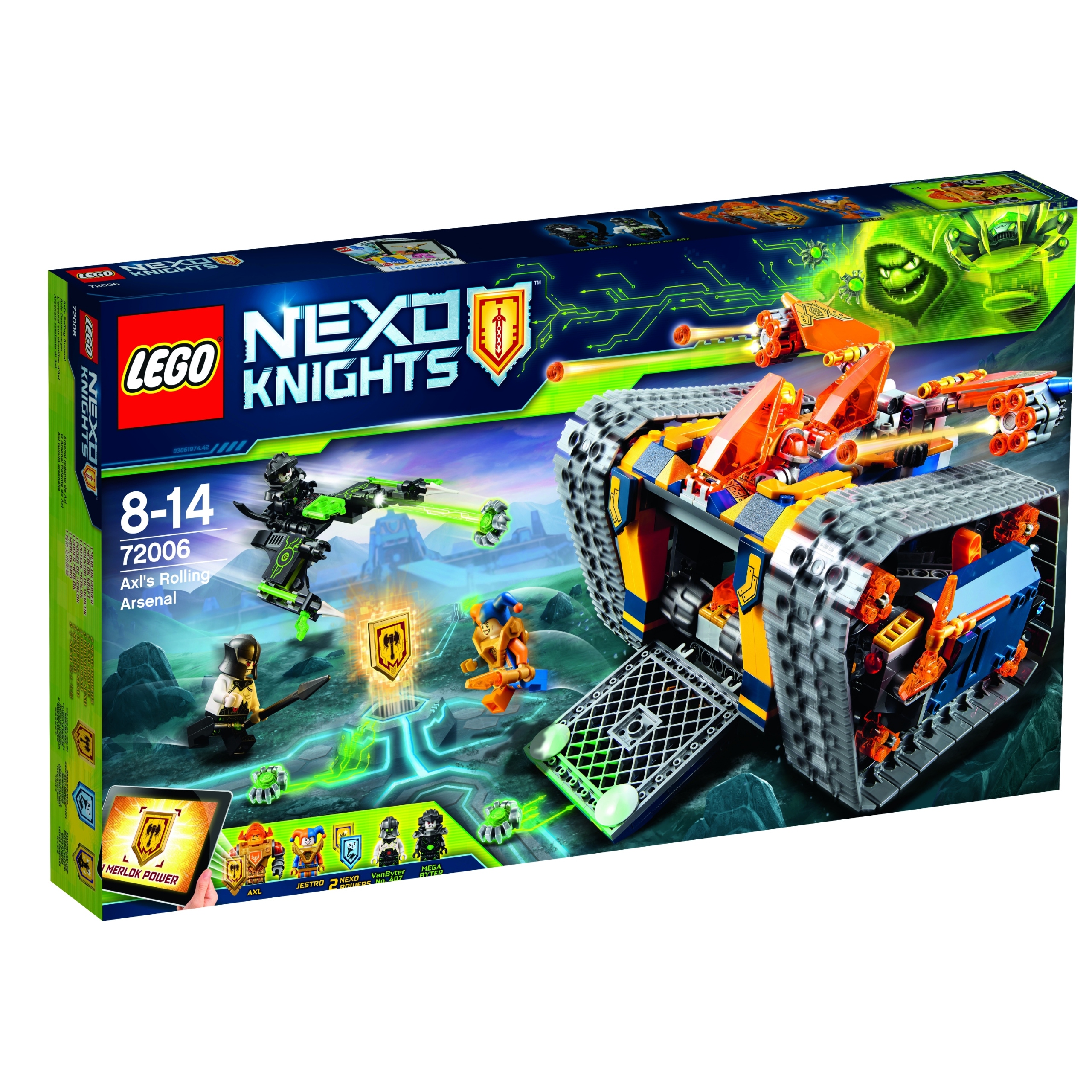 LEGO 72006 Nexo Knights Arsenał Axla 72006