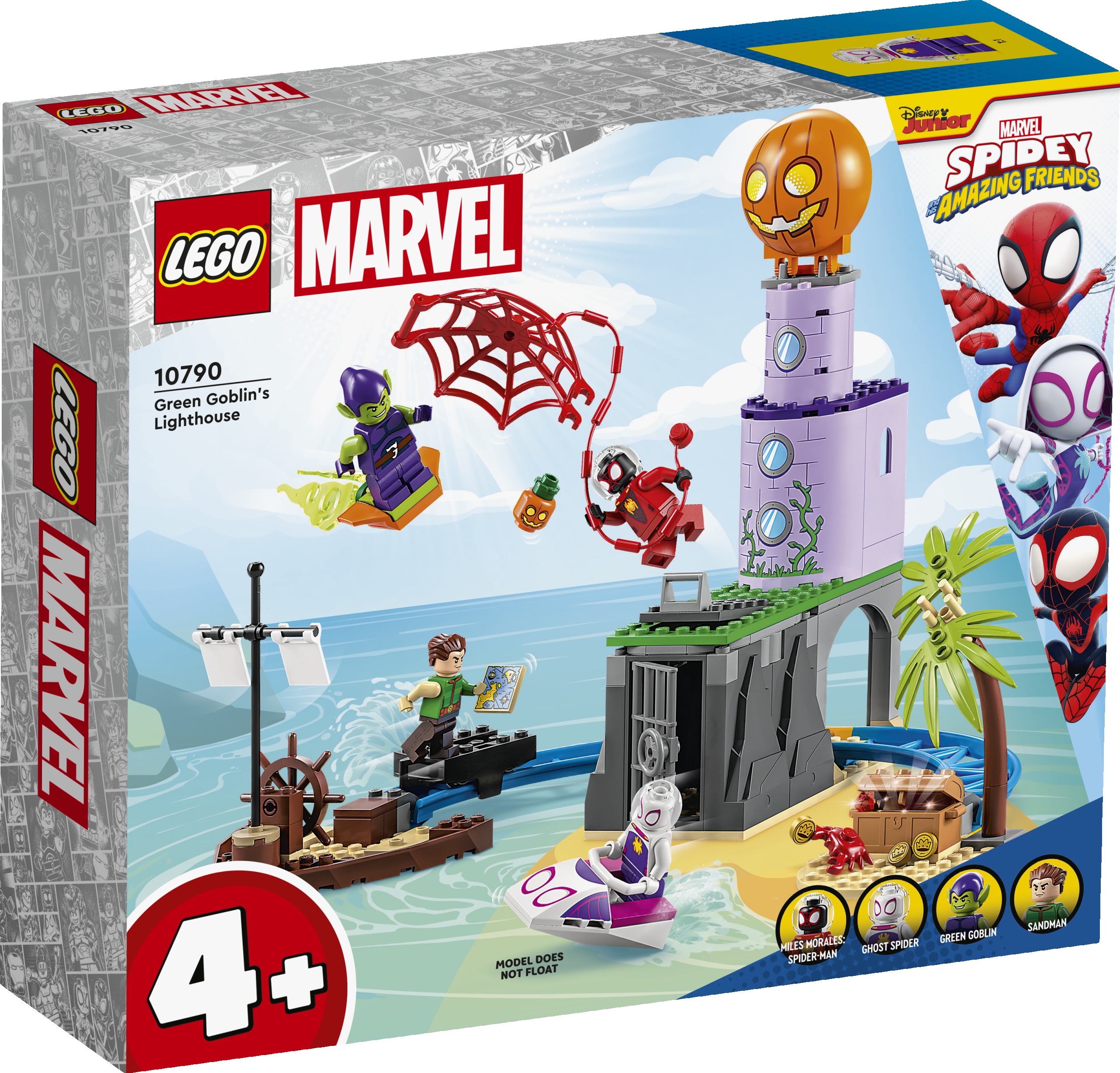 LEGO MARVEL 10790 Drużyna Spider-Mana w Latarni 4+