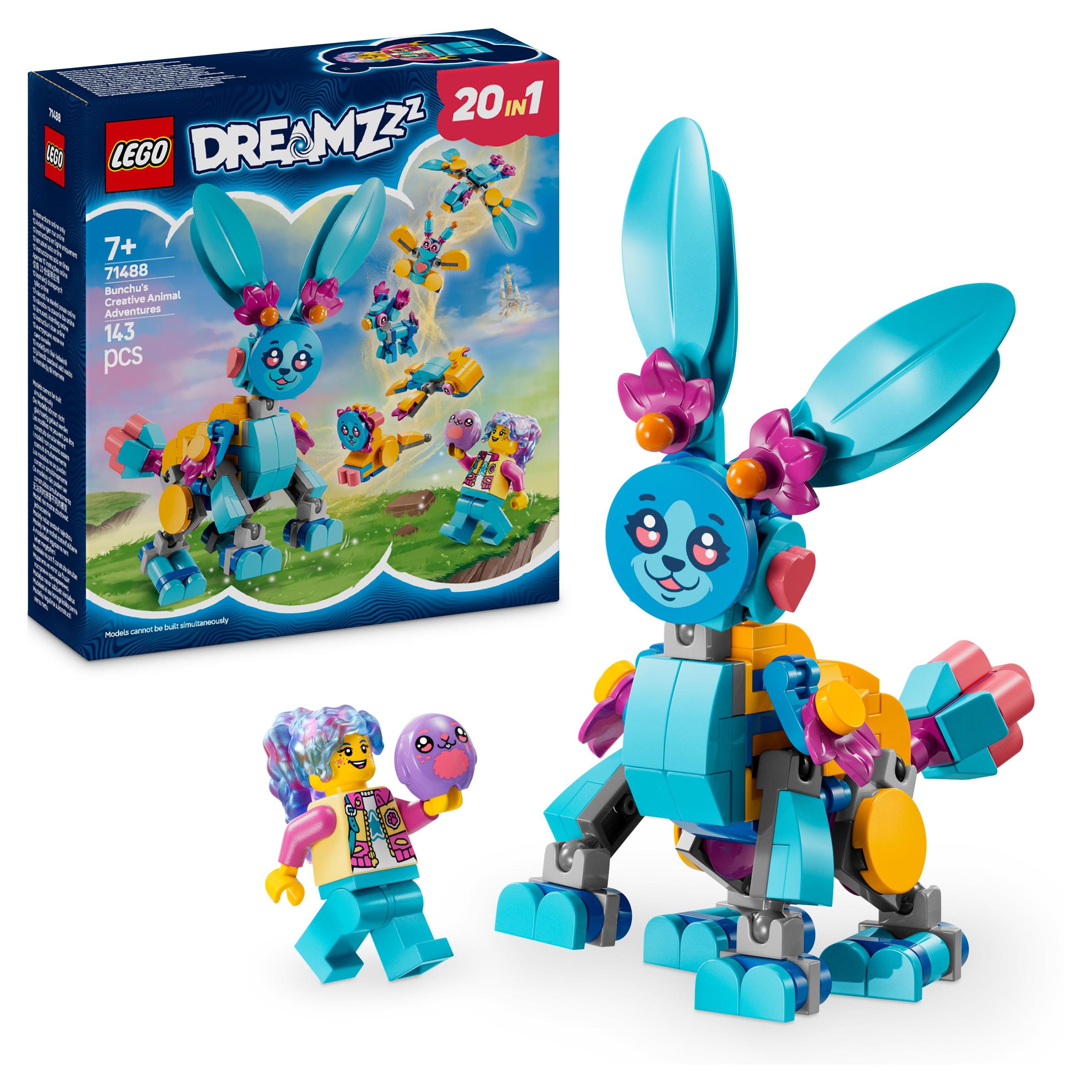 Lego Dreamzzz 71488 Kreatywne Zwierzęce Przygody Bunchu