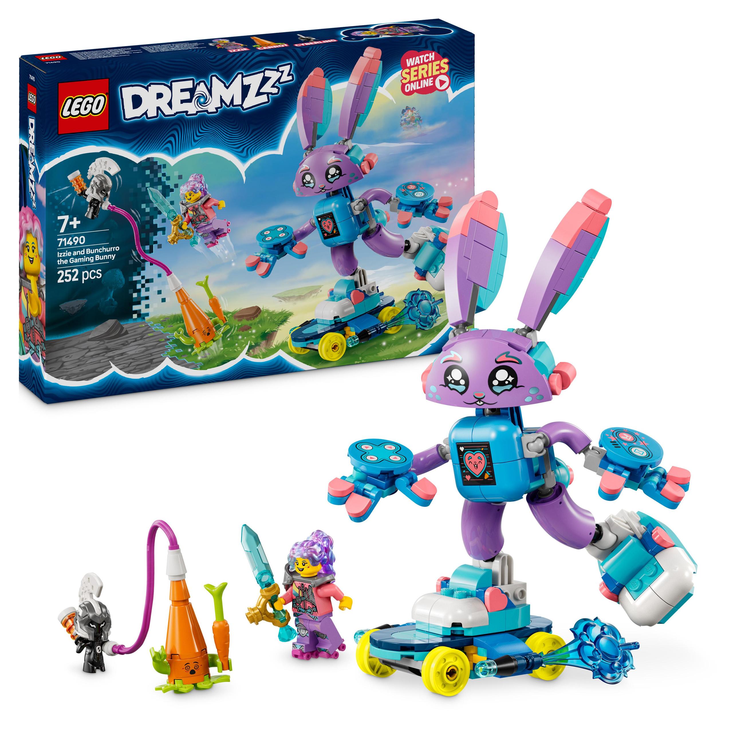 Lego DREAMZzz 71490 Izzie a gamerski Bunchu