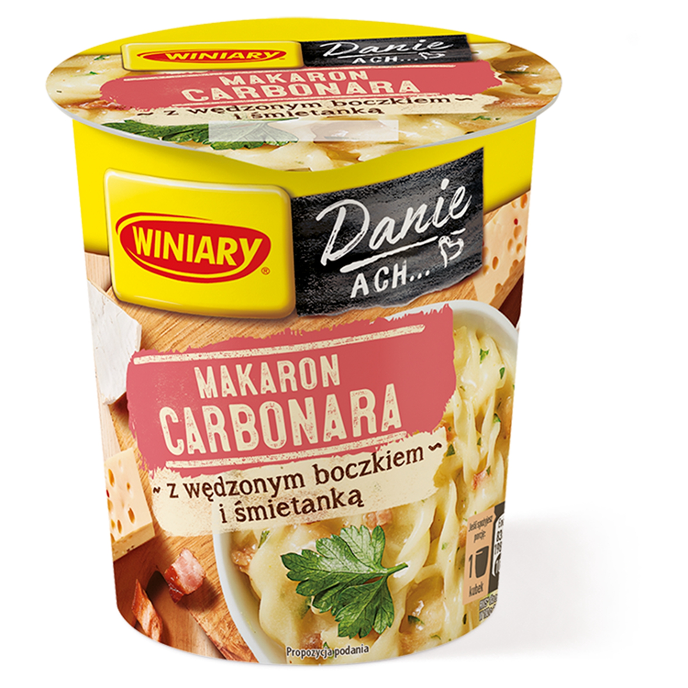 Levně 7 x Winiary Jídlo za 5 minut Těstoviny Carbonara 50 g