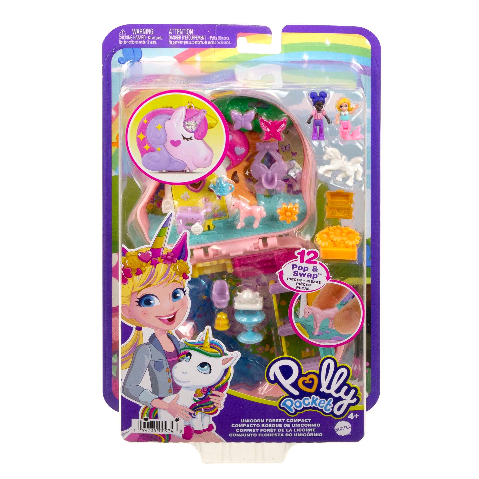 

Zestaw Kompaktowy Polly Pocket Las Jednorożców