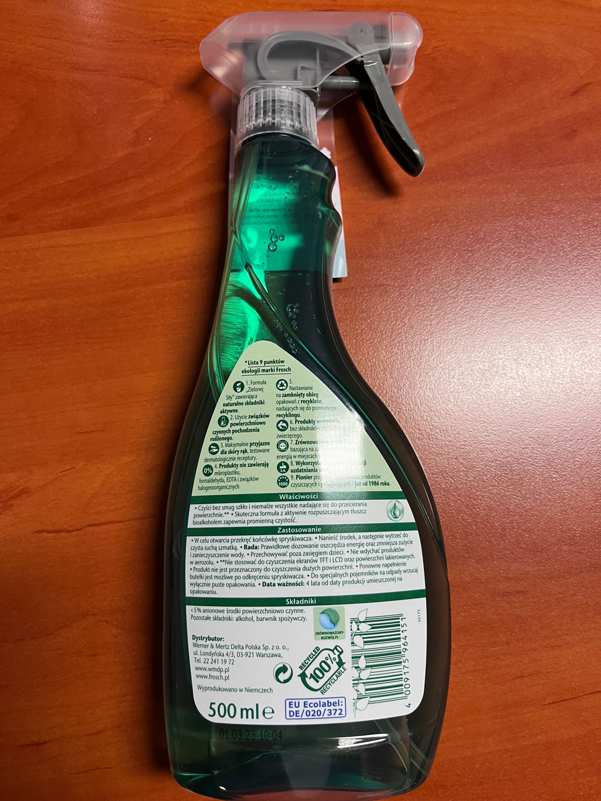 Frosch Spiritus Płyn do Szyb 500 ml — 14