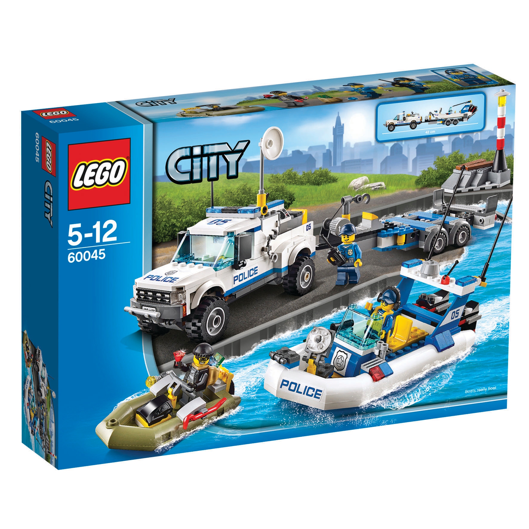 Lego City 60045 Patrol policyjny L