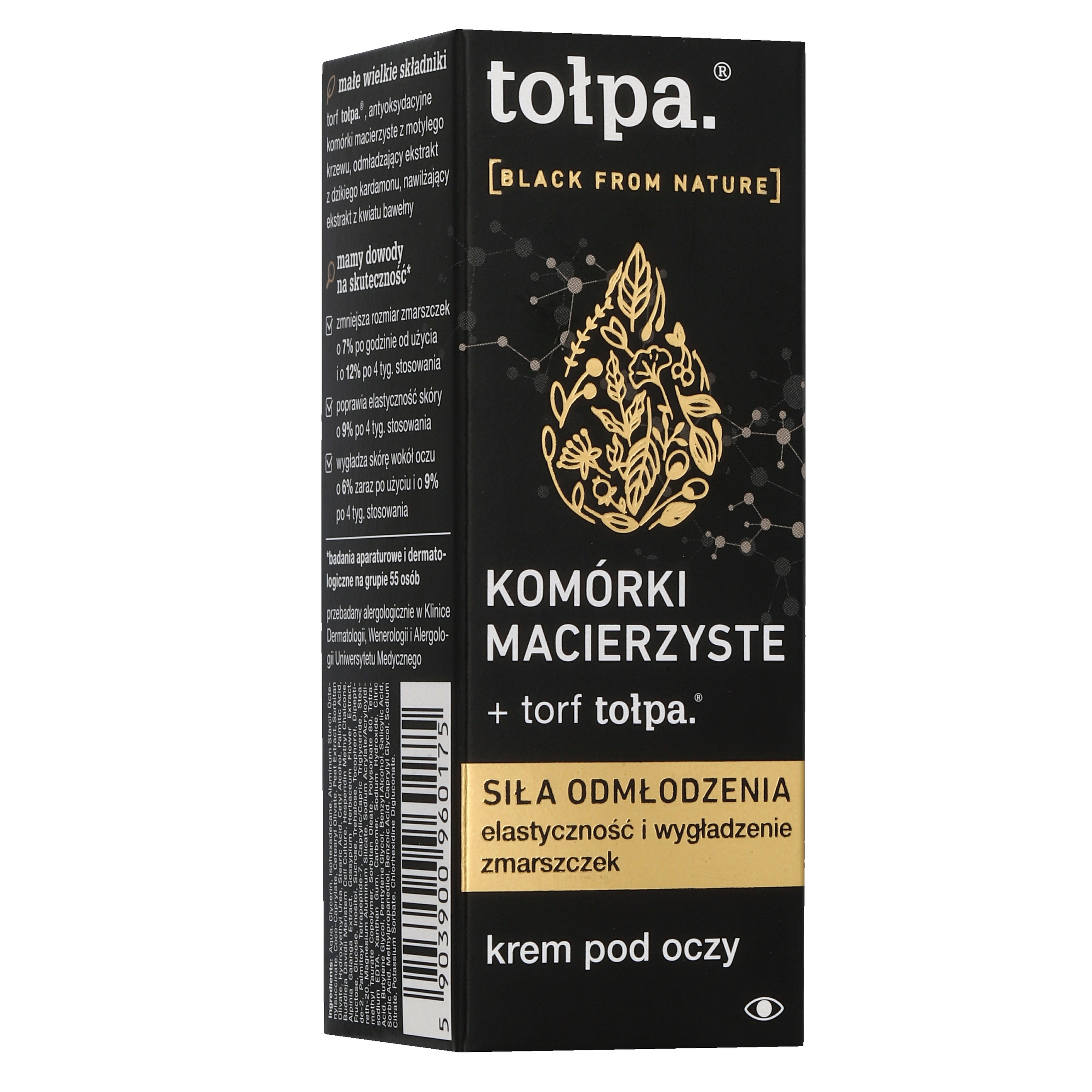 Tołpa oční krém vyhlazující vrásky, kmenové buňky, síla 10 ml