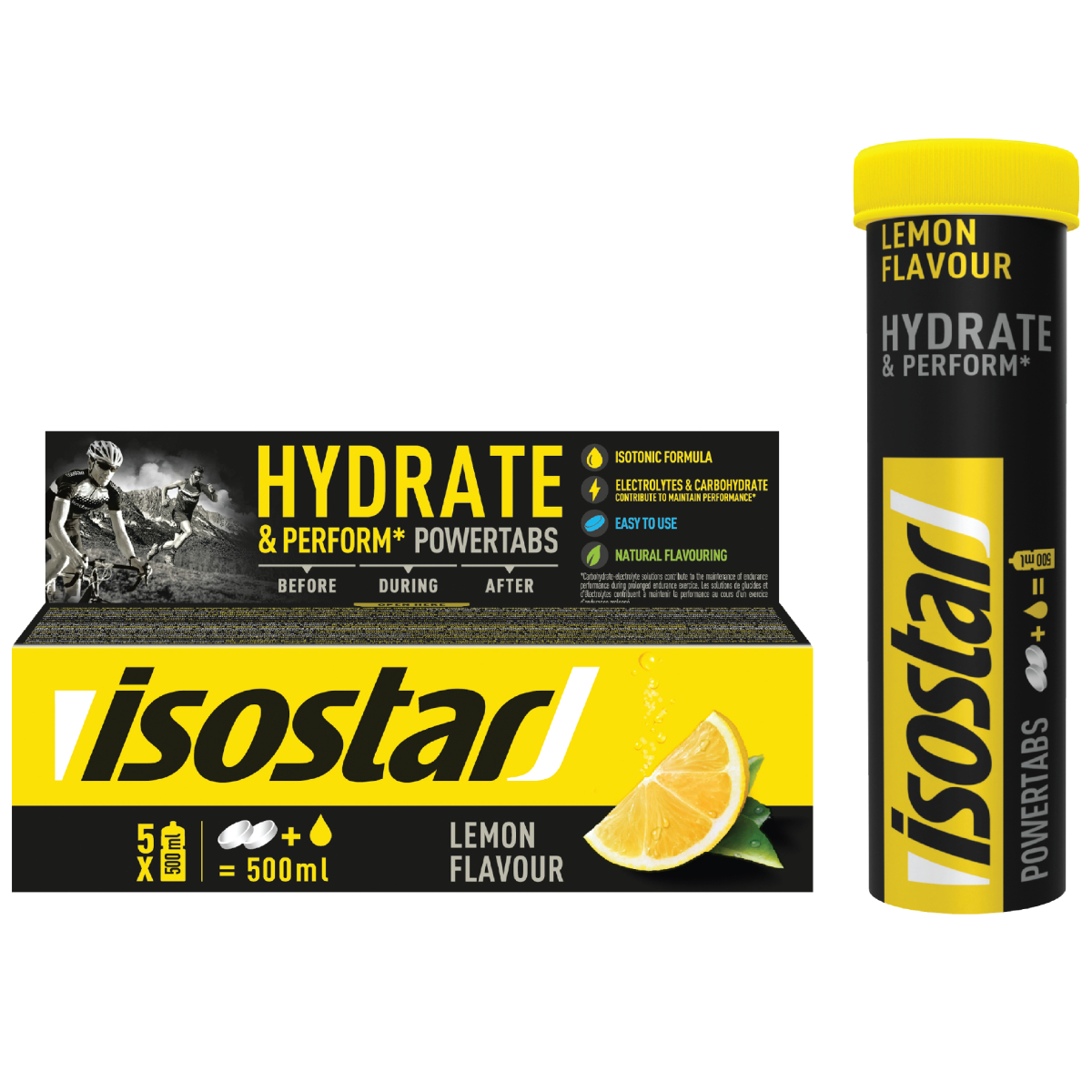ISOSTAR POWERTABS 10t ENERGETYCZNY IZOTONIK NAPÓJ TABLETKI DO ROZPUSZCZENIA — 10