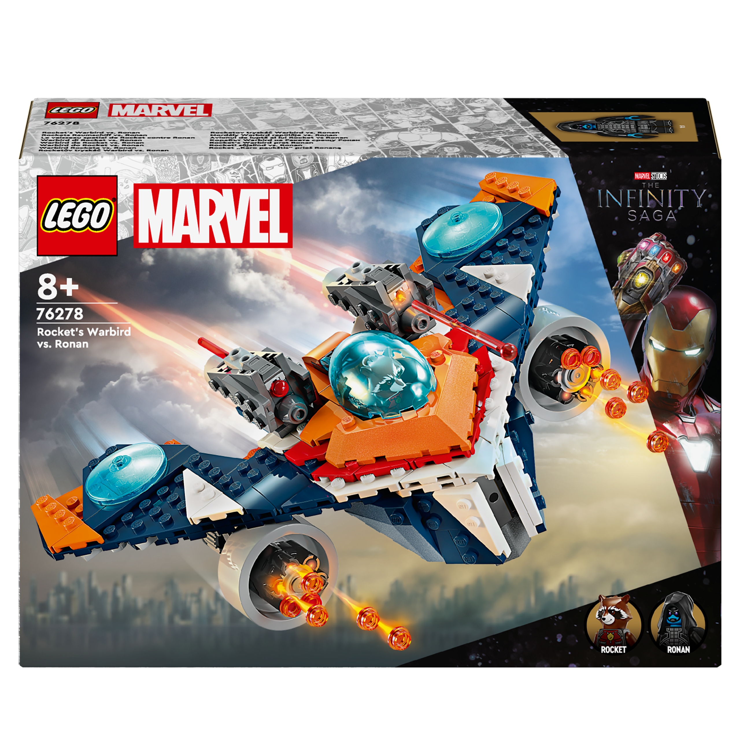 Lego Marvel Heroes Rocket's Warbird vs. Ronan 76278