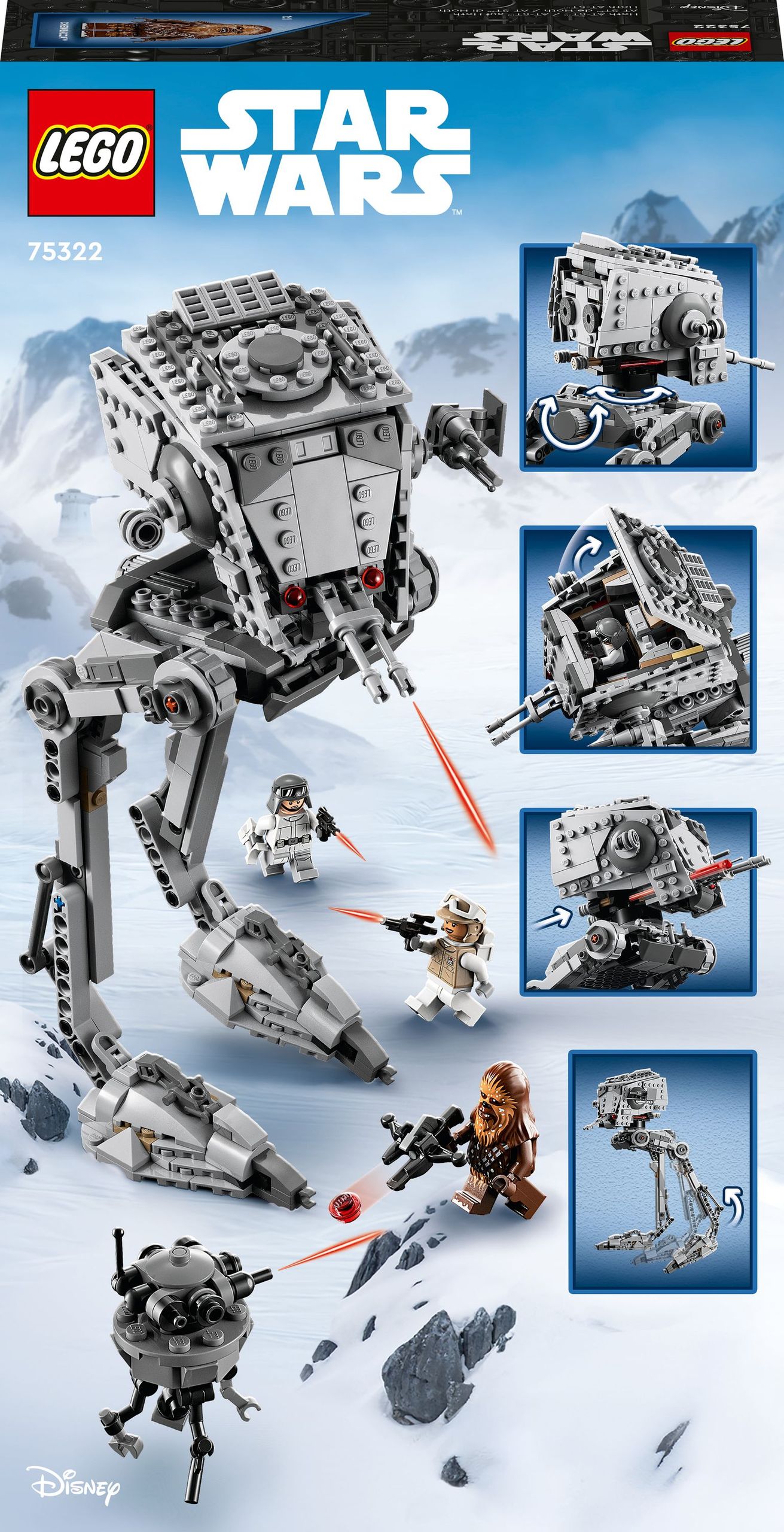 LEGO Star Wars 75322 AT-ST EAN (GTIN) 5702017155487