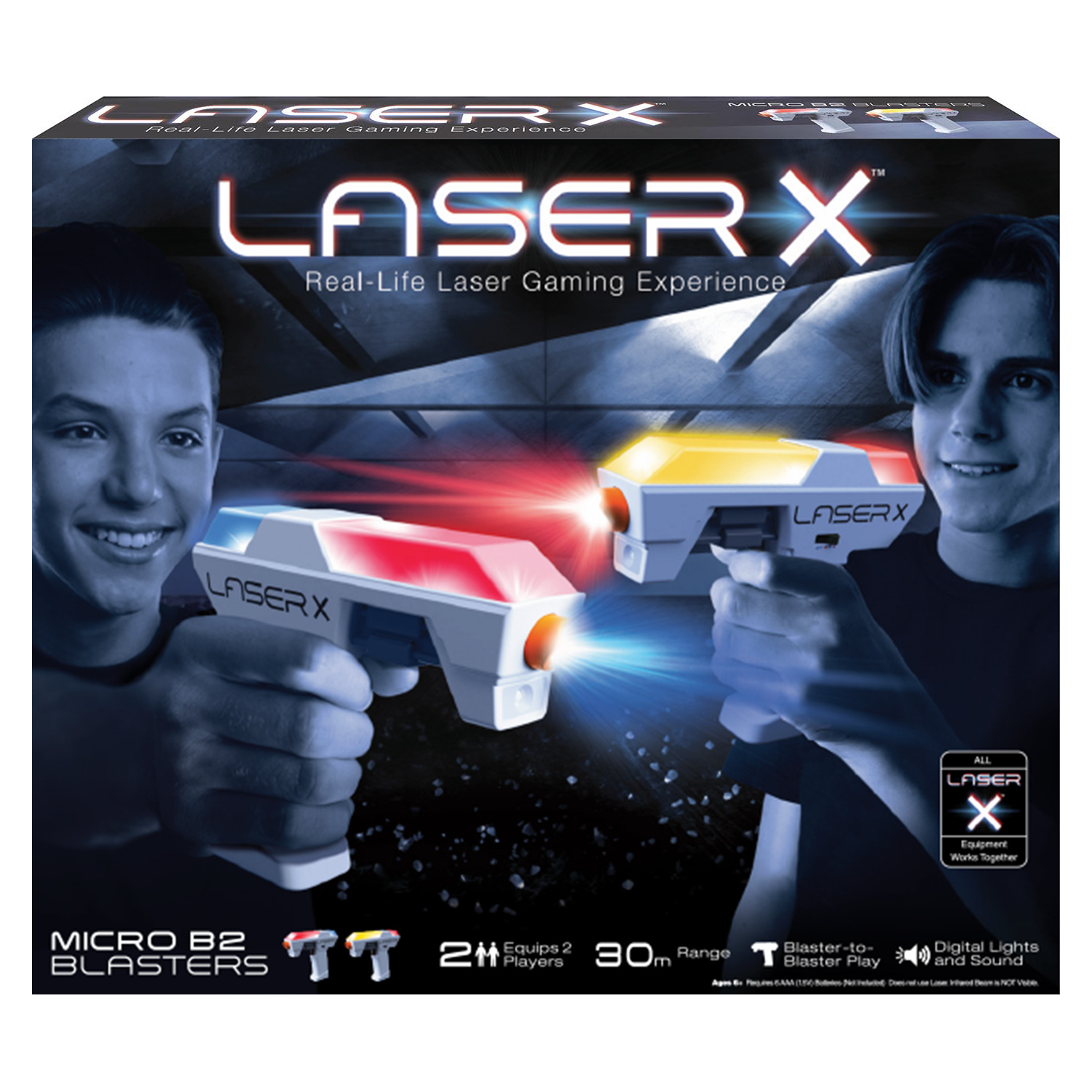 

Pistolet Tm Toys Laser X LAS87906