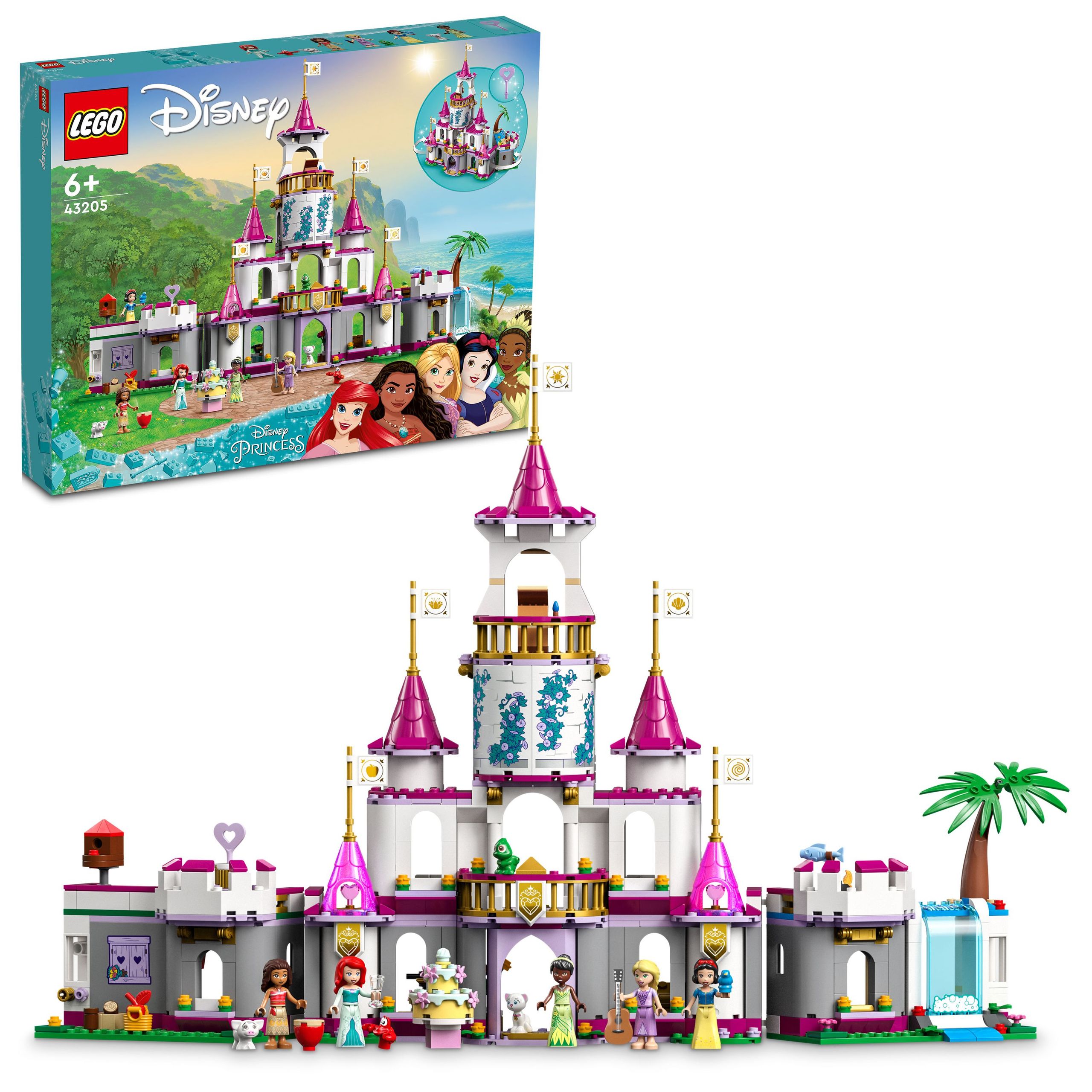 LEGO Disney 43205 Disney Princess Zámek skvělých dobrodružství