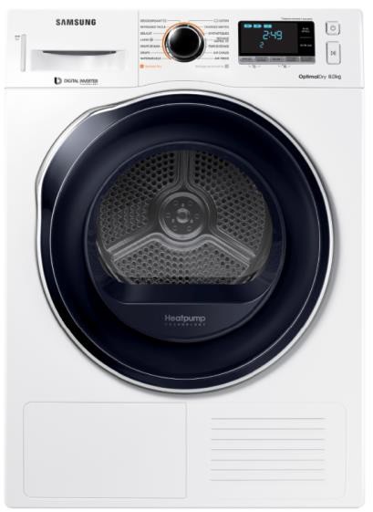 

Suszarka Samsung DV80M6210CW Air Wash 8 kg biała