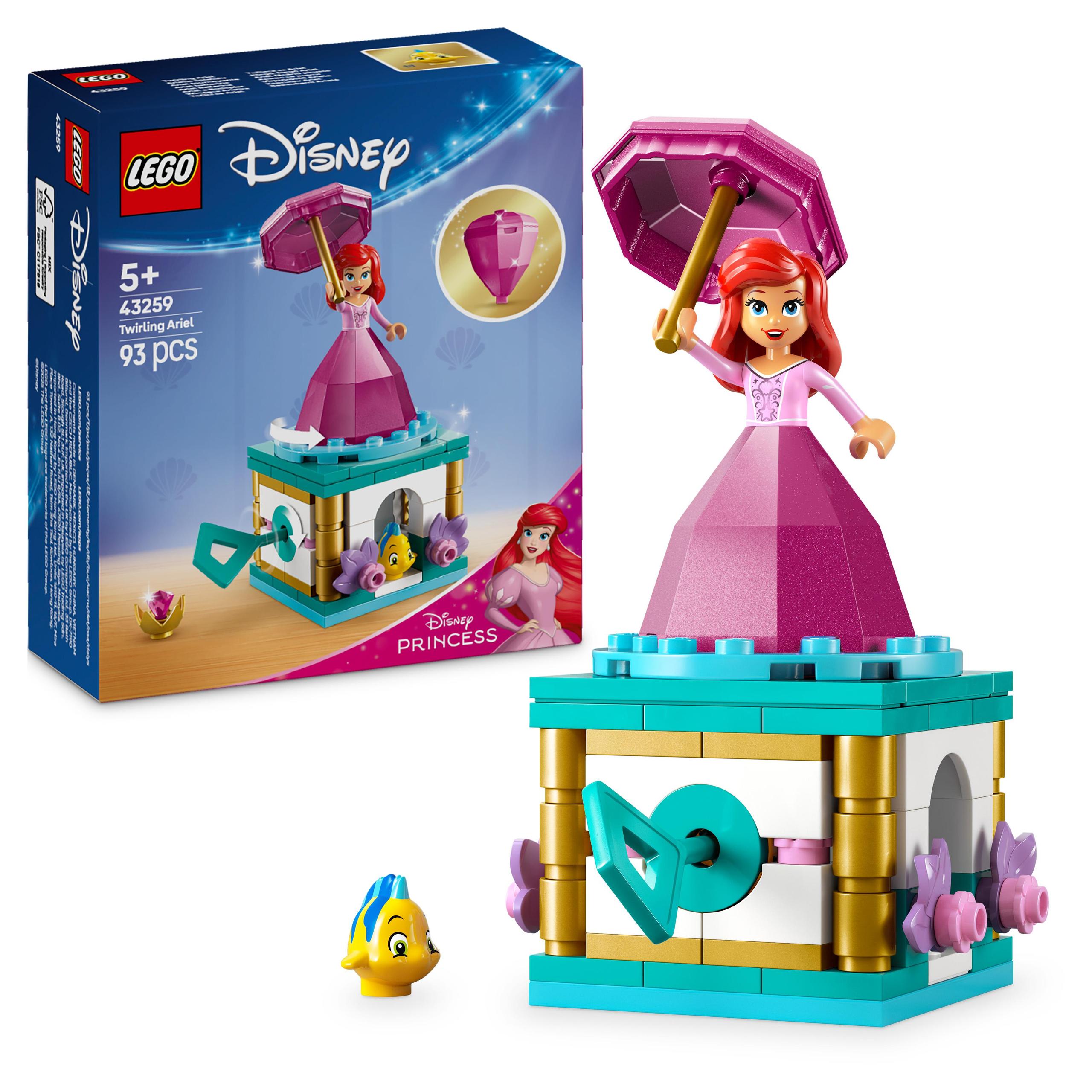 Lego Disney 43259 Księczniczka Disneya 43259 Wirująca Arielka