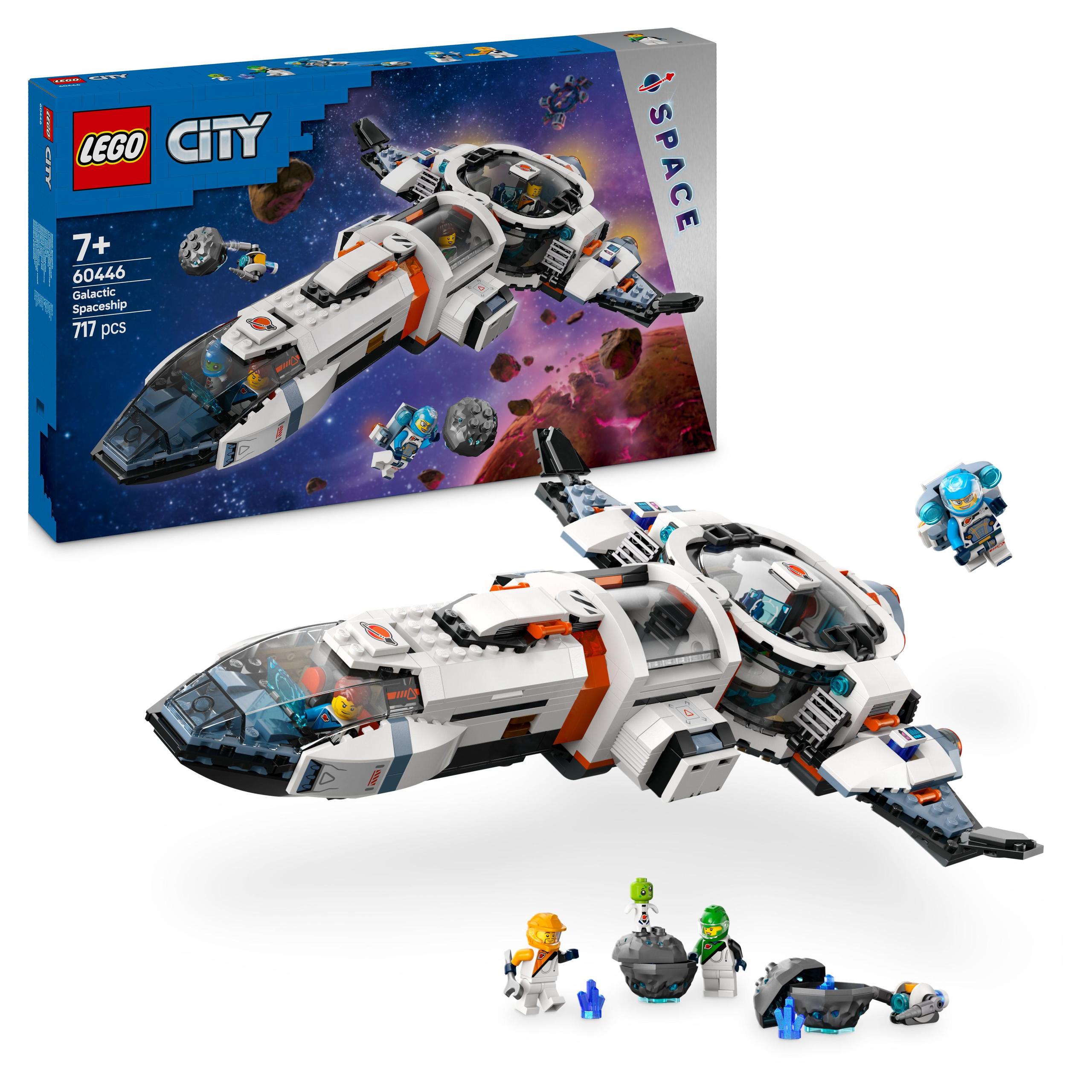 Originální Lego 60446 City Modulární galaktická loď Stavebnice