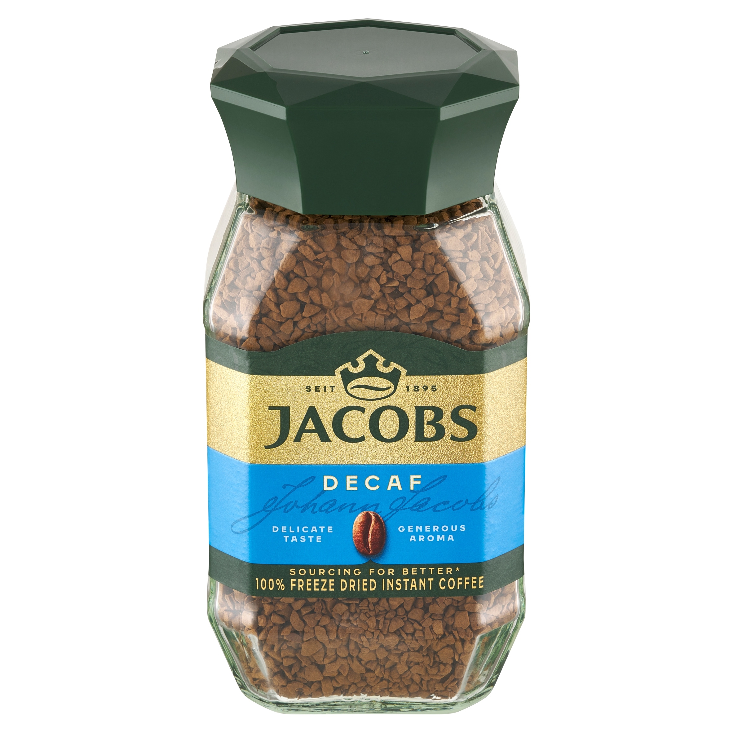 Kawa bezkofeinowa rozpuszczalna Jacobs Kronung Decaf 100g x2