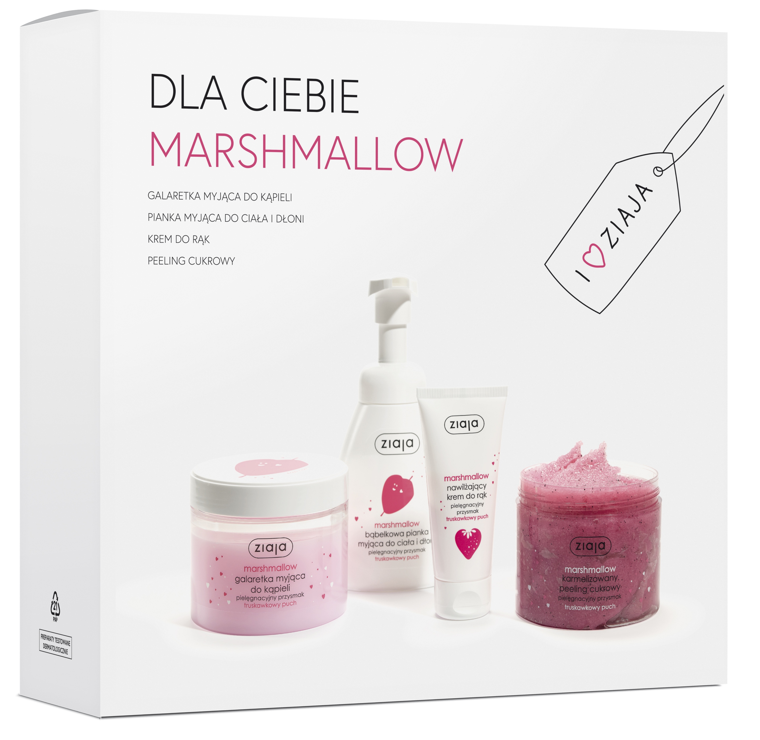 

Ziaja zestaw prezentowy Marshmallow 4 elementy