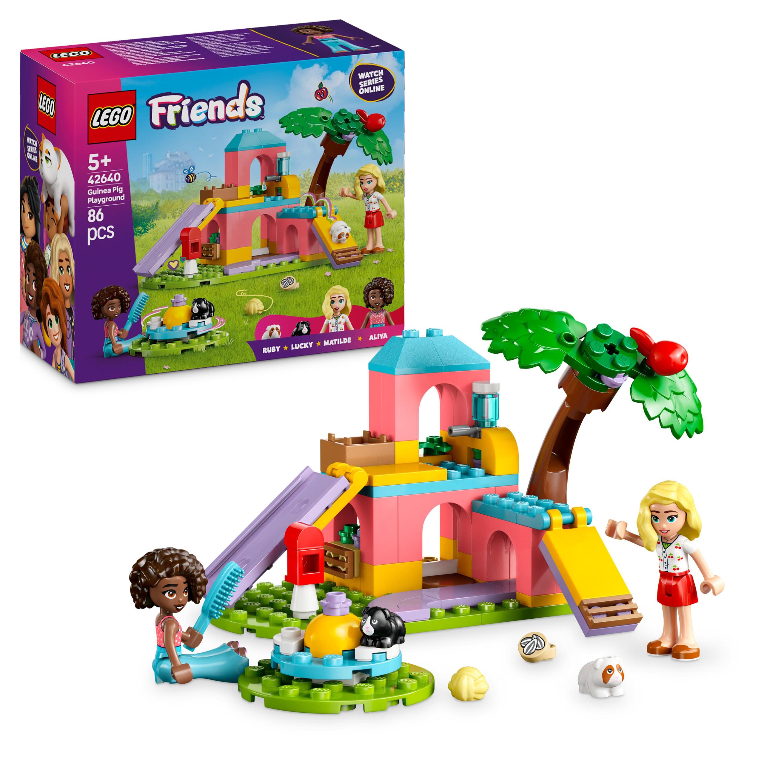 Lego Friends 42640 Przyjaciele 42640 Plac zabaw dla świnek morskich