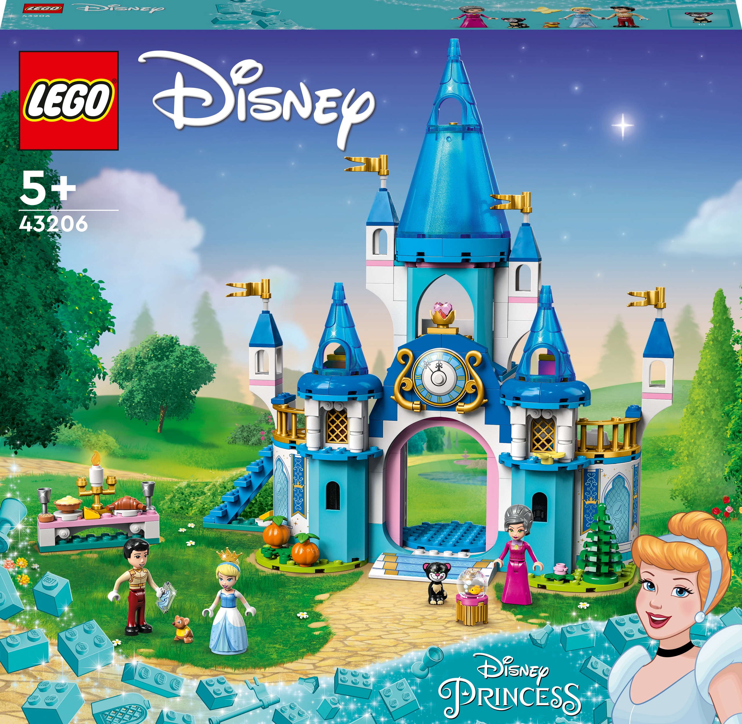 

Lego Disney 43206 Zamek Kopciuszka i Księcia