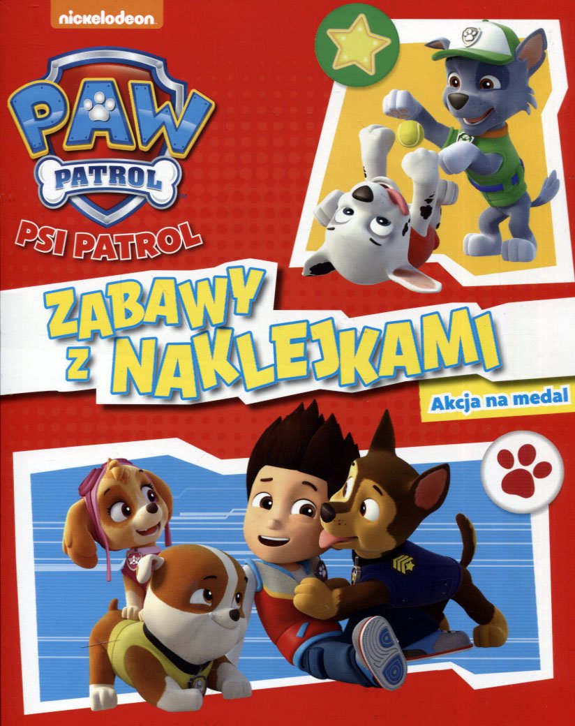 

Psi Patrol Akcja Na Medal Zabawy Z Naklejkami