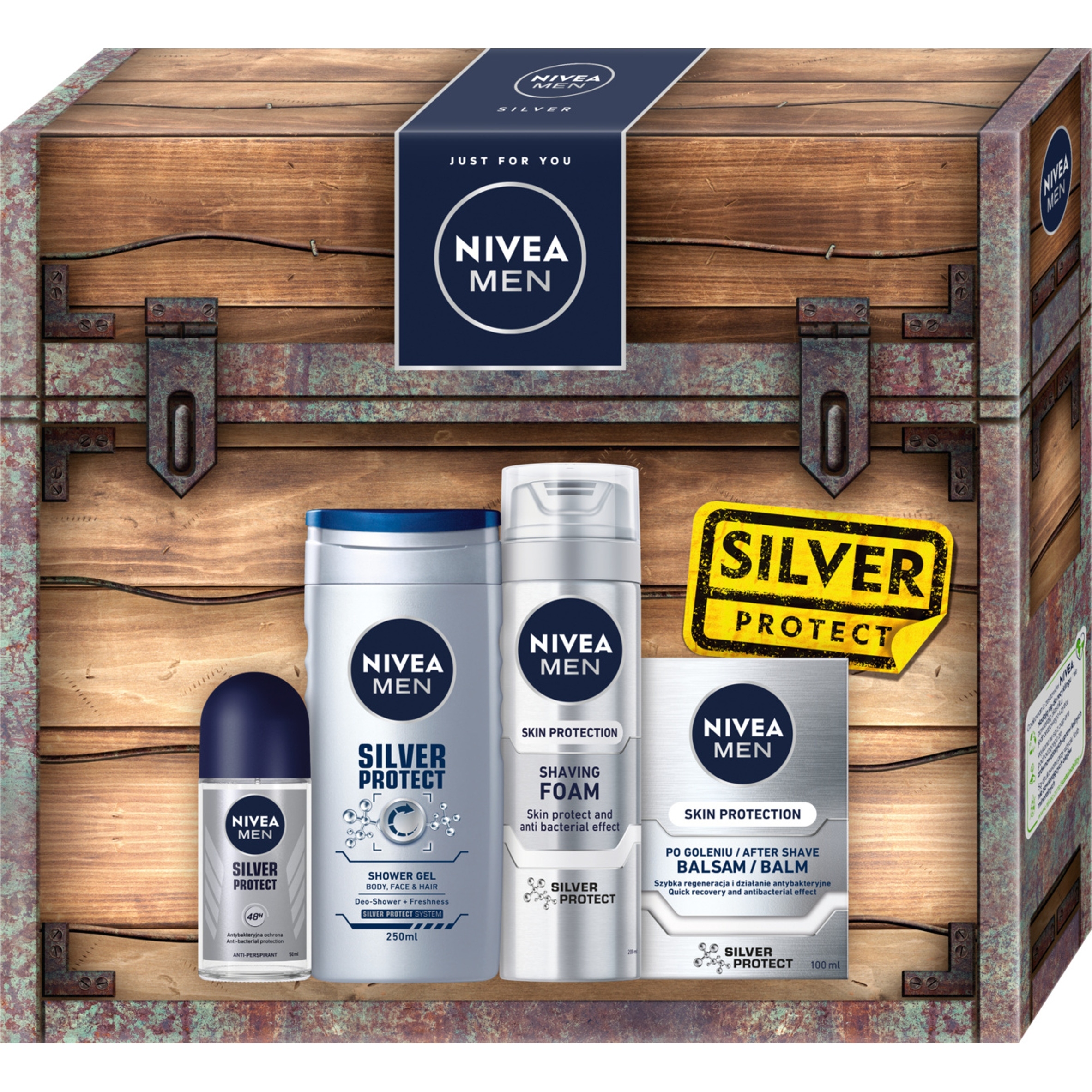 Nivea Silver Collection Sada kosmetických přípravků