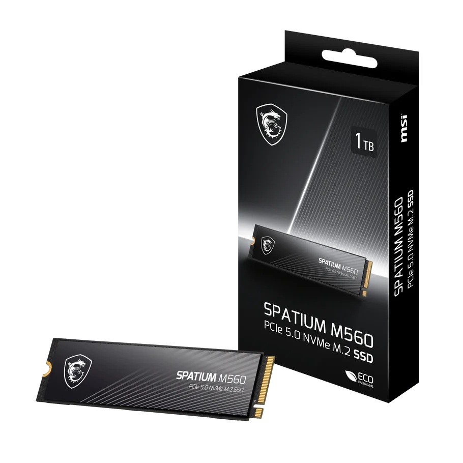 Msi Spatium M560 1 Tb M.2 PCIe 5.0 NVMe 2280 Ssd