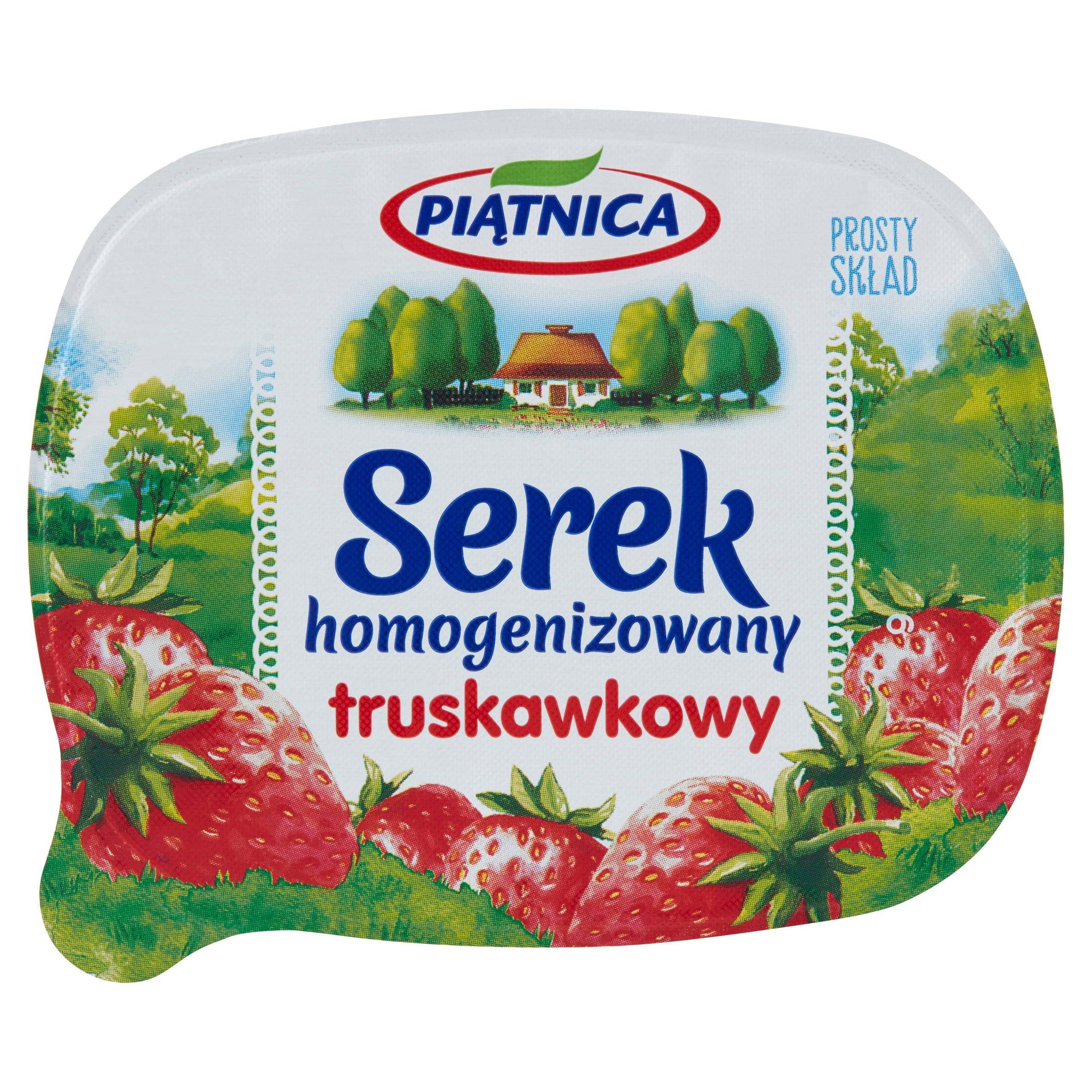 Piątnica jahodový homogenizovaný sýr 150 g