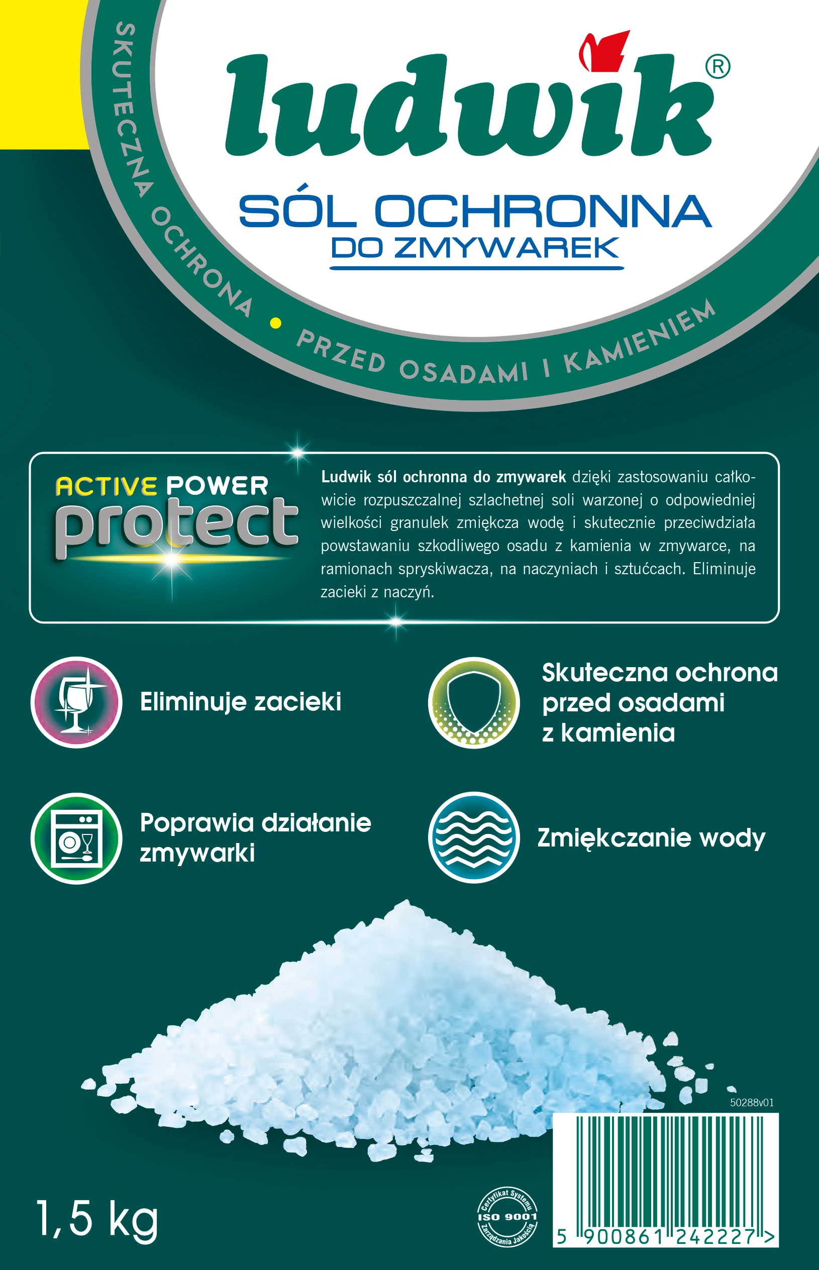 

Sól ochronna do zmywarek Ludwik 1,5kg