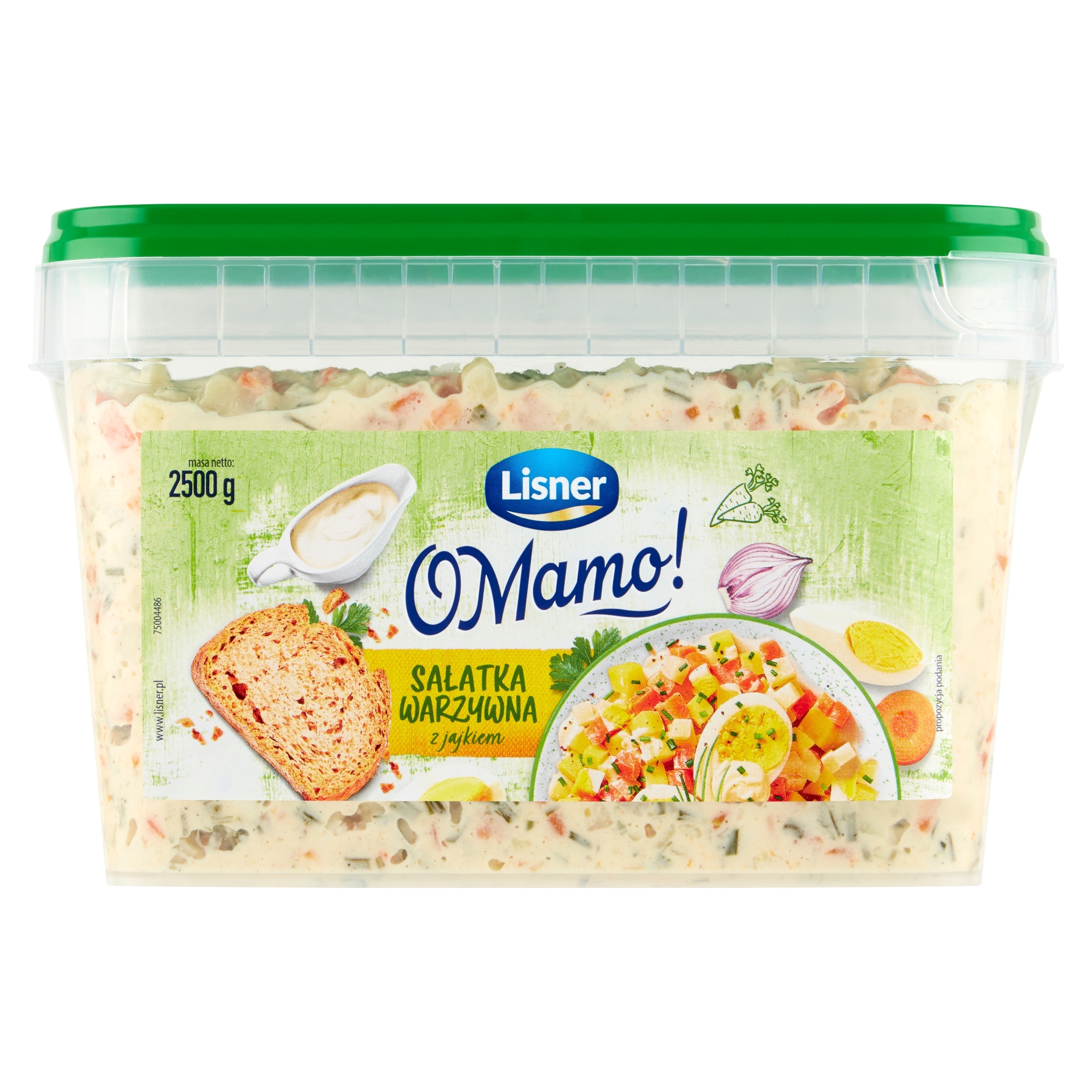 Zeleninový Salát S Vejcem 2.5 kg Lisner