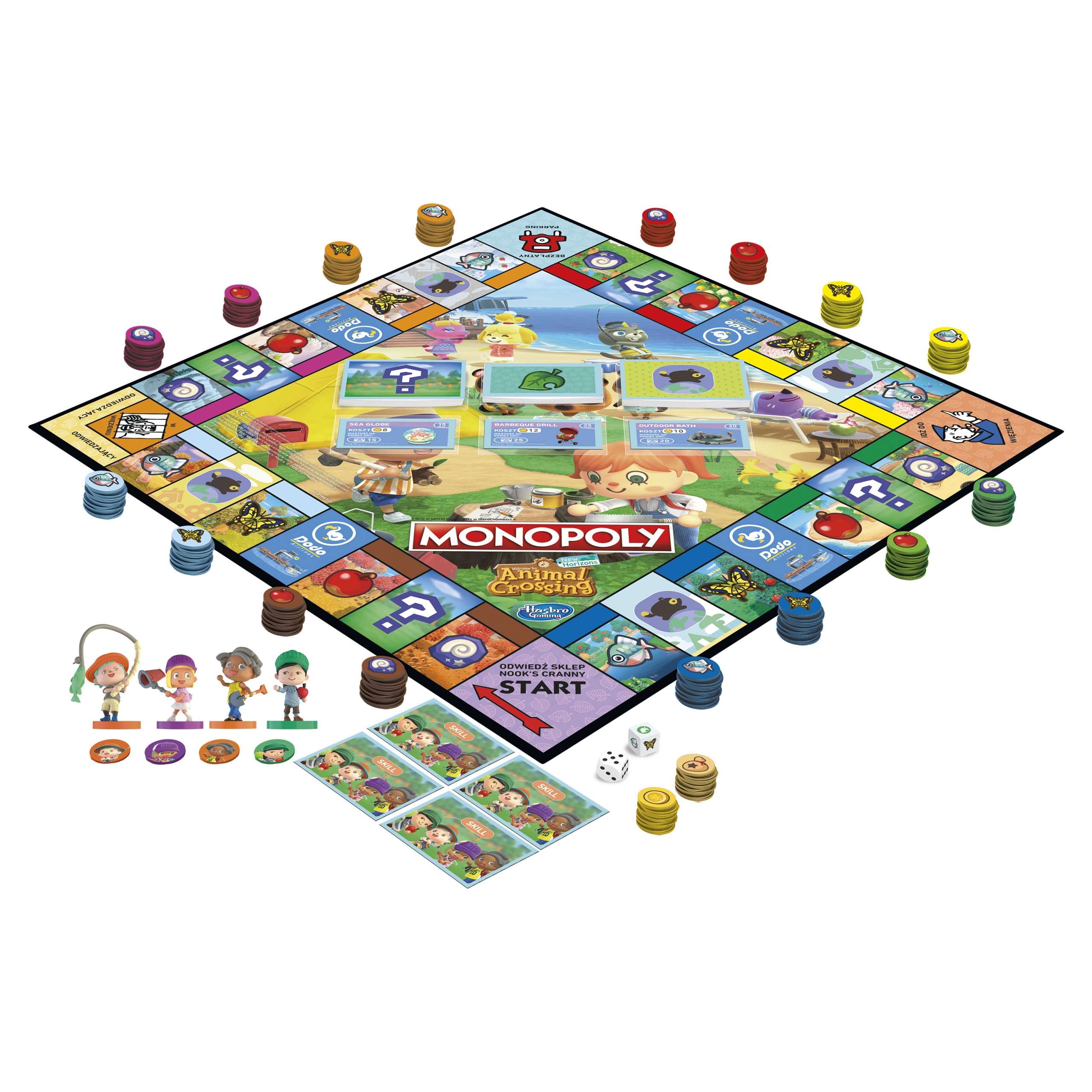 HASBRO MONOPOLY ANIMAL CROSSING GRA PLANSZOWA PL Wydawca Hasbro