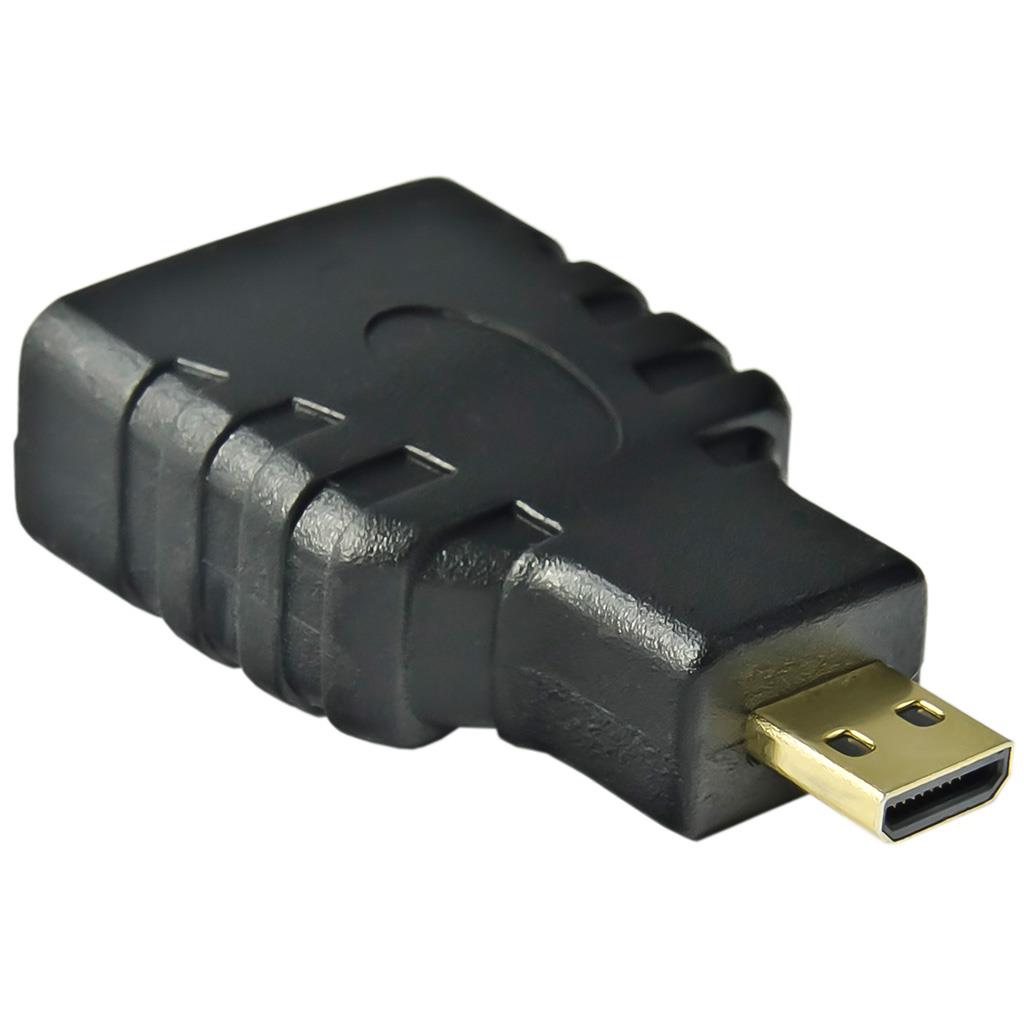 Adapter microHDMI - HDMI Akyga AK-AD-10 czarny