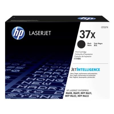 Hp 37X Černá originální tonerová kazeta LaserJet s vysokou výtěžností